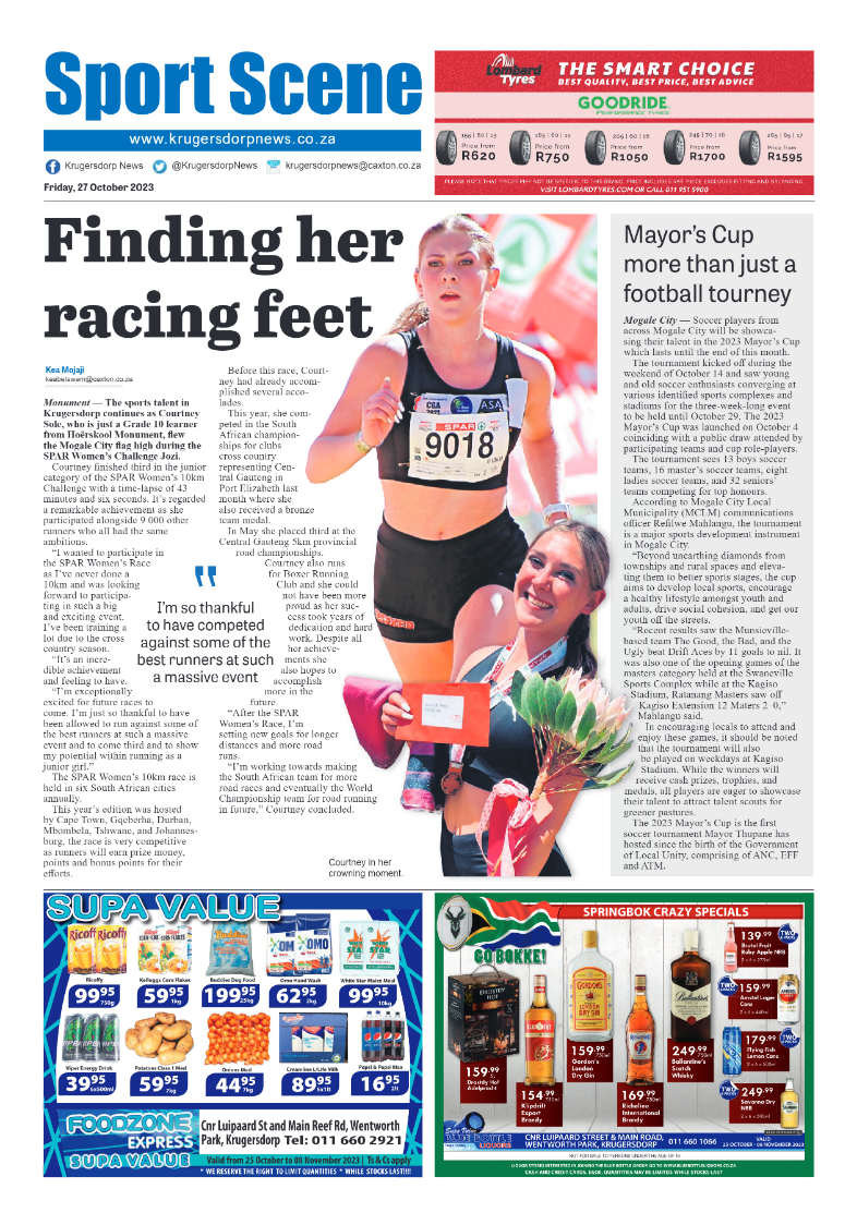 Krugersdorp News 27 October 2023 page 12