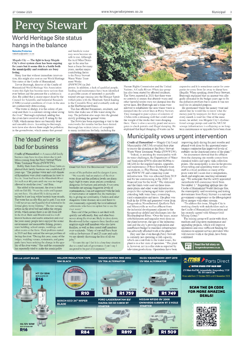 Krugersdorp News 27 October 2023 page 3