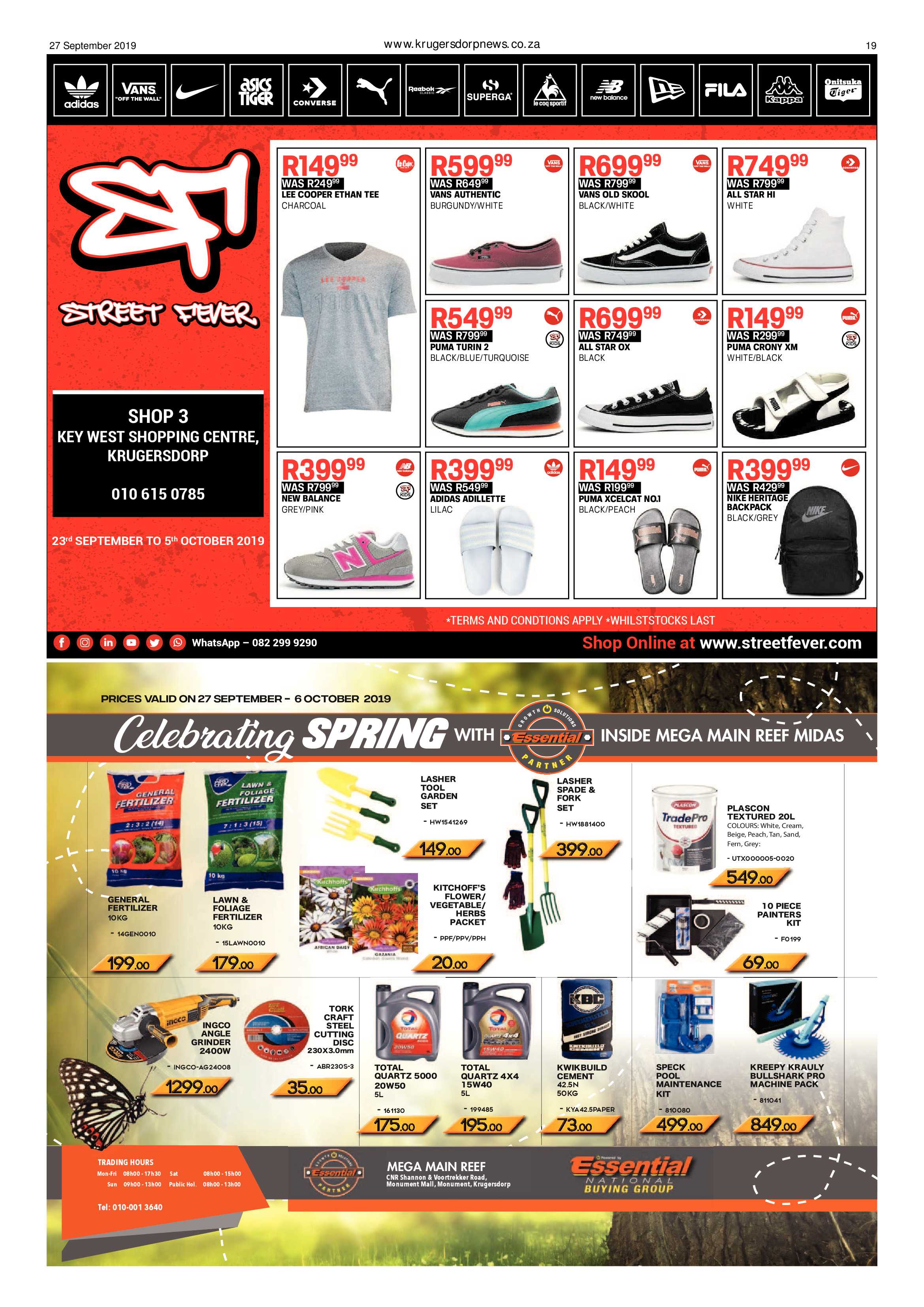 Krugersdorp News 27 September 2019 page 19