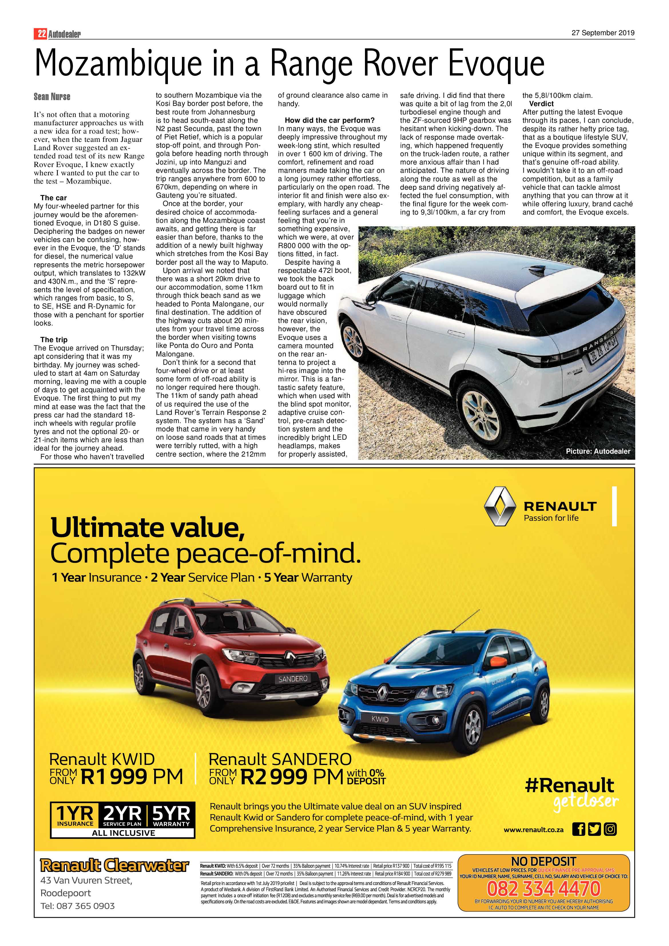 Krugersdorp News 27 September 2019 page 22