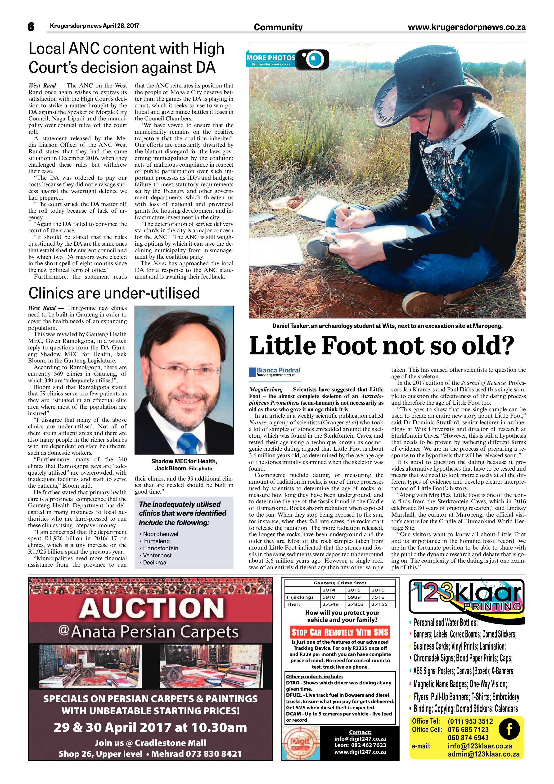 Krugersdorp News 28 April 2017 page 6