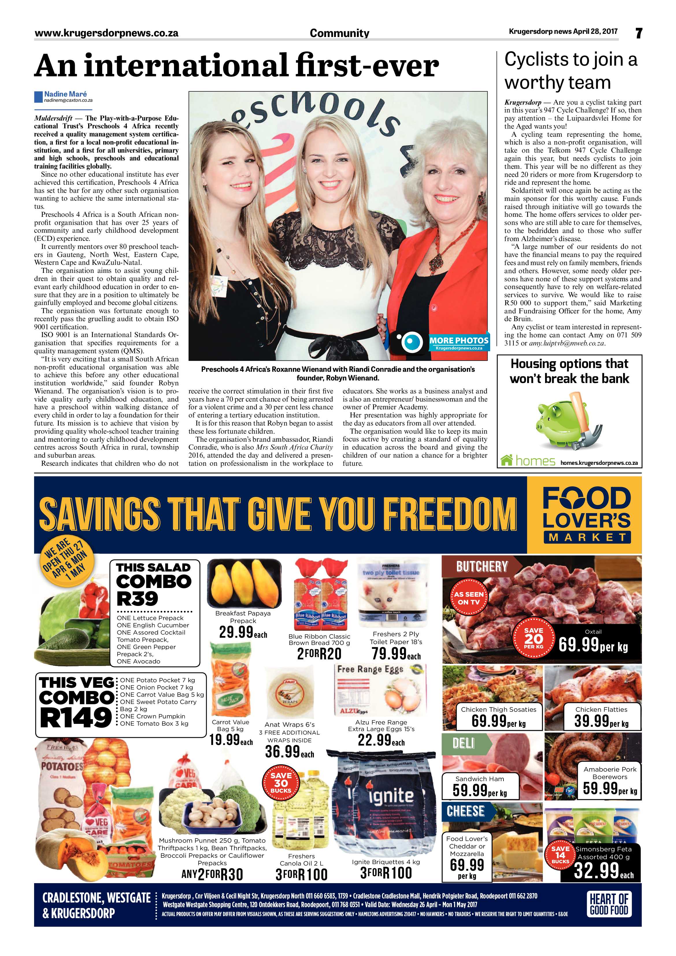 Krugersdorp News 28 April 2017 page 7