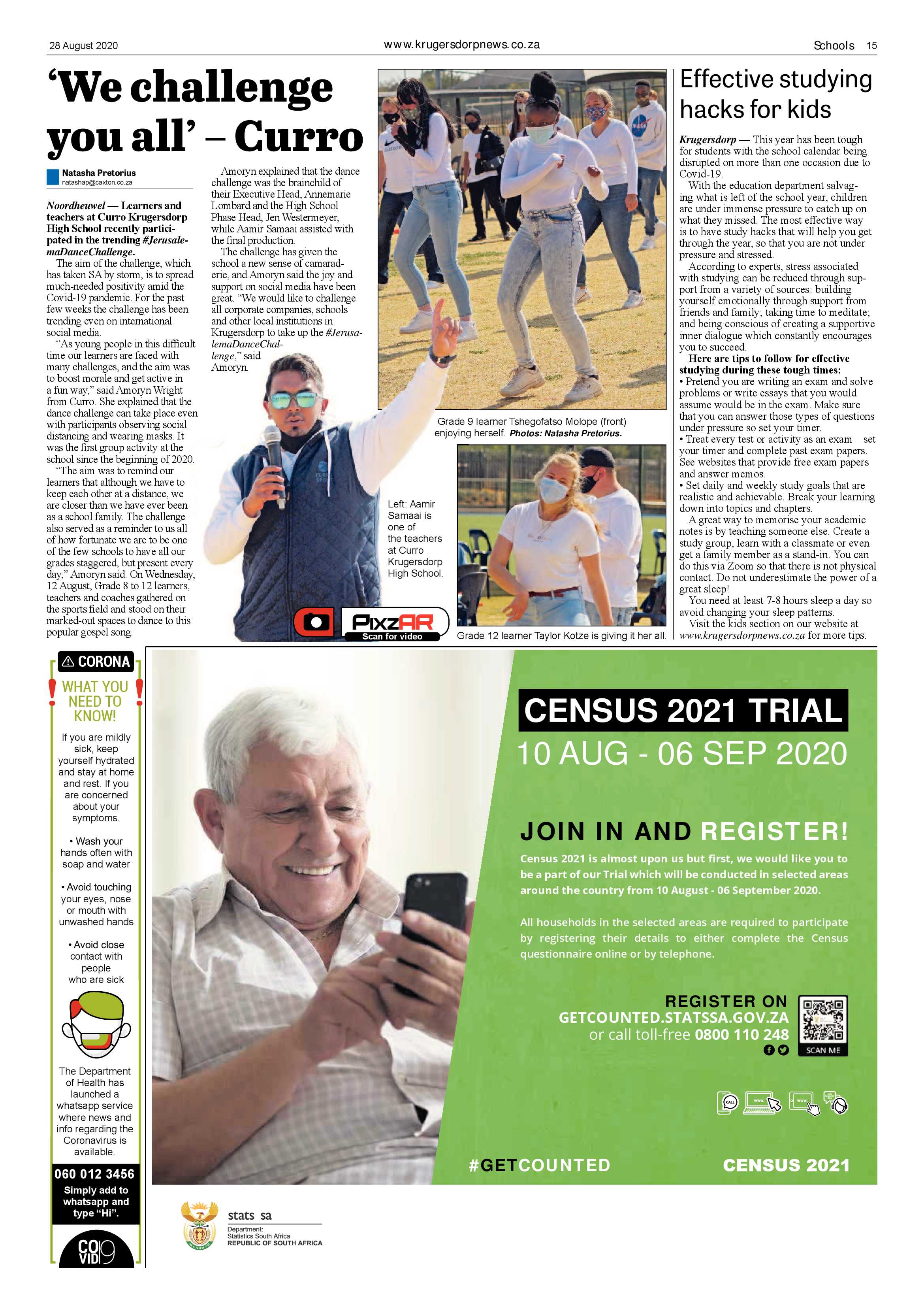 Krugersdorp News 28 August 2020 page 15