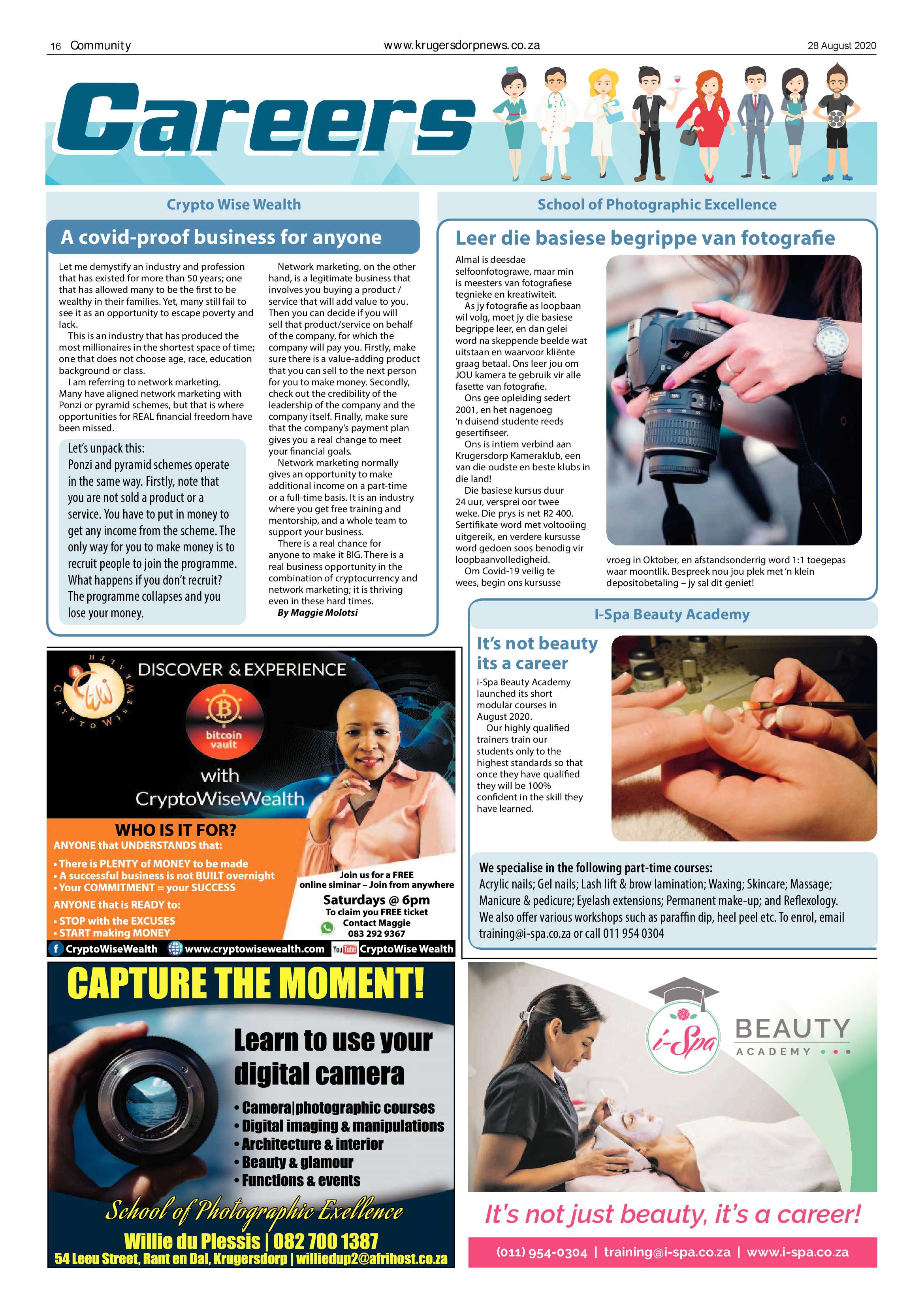Krugersdorp News 28 August 2020 page 16