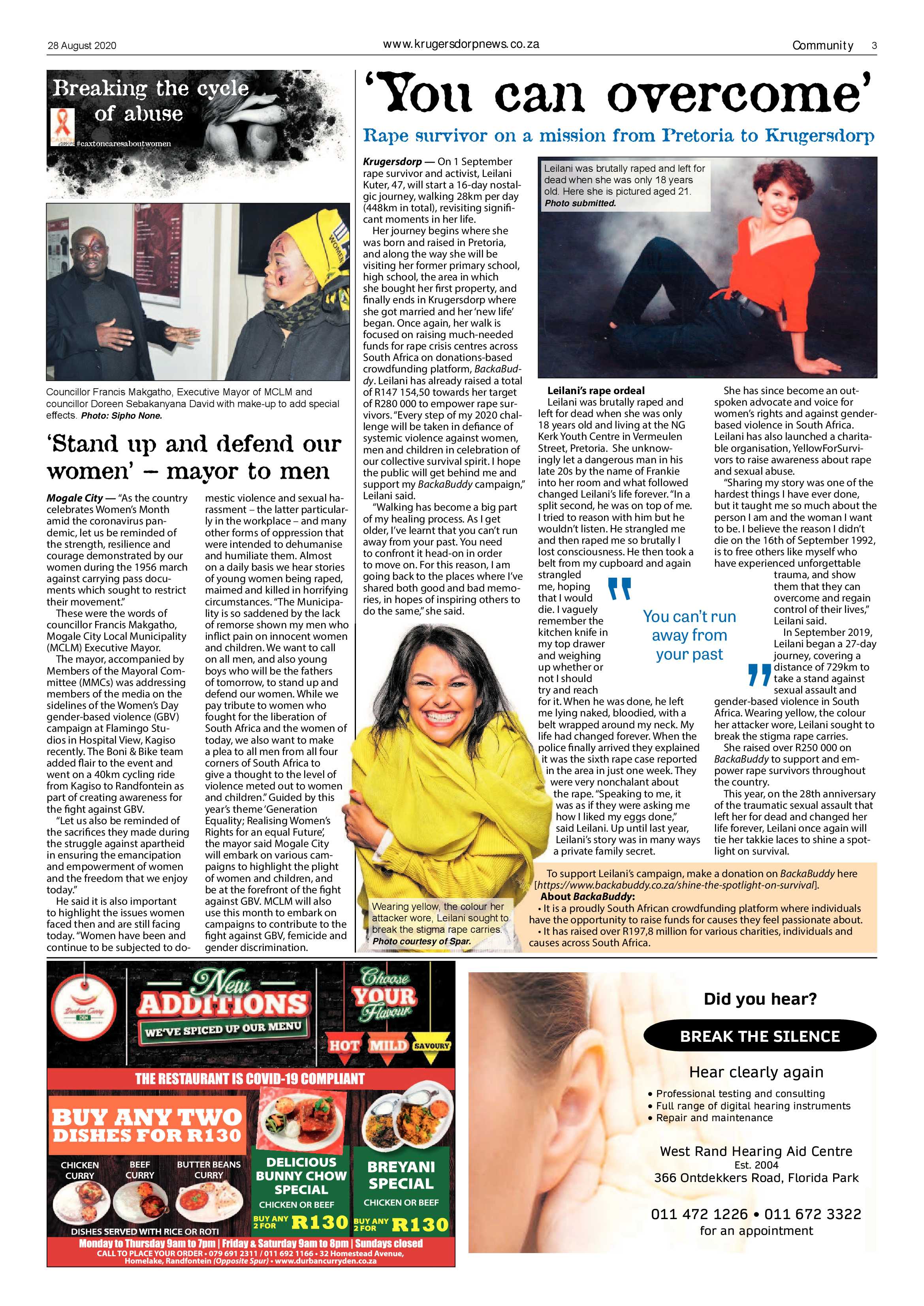 Krugersdorp News 28 August 2020 page 3