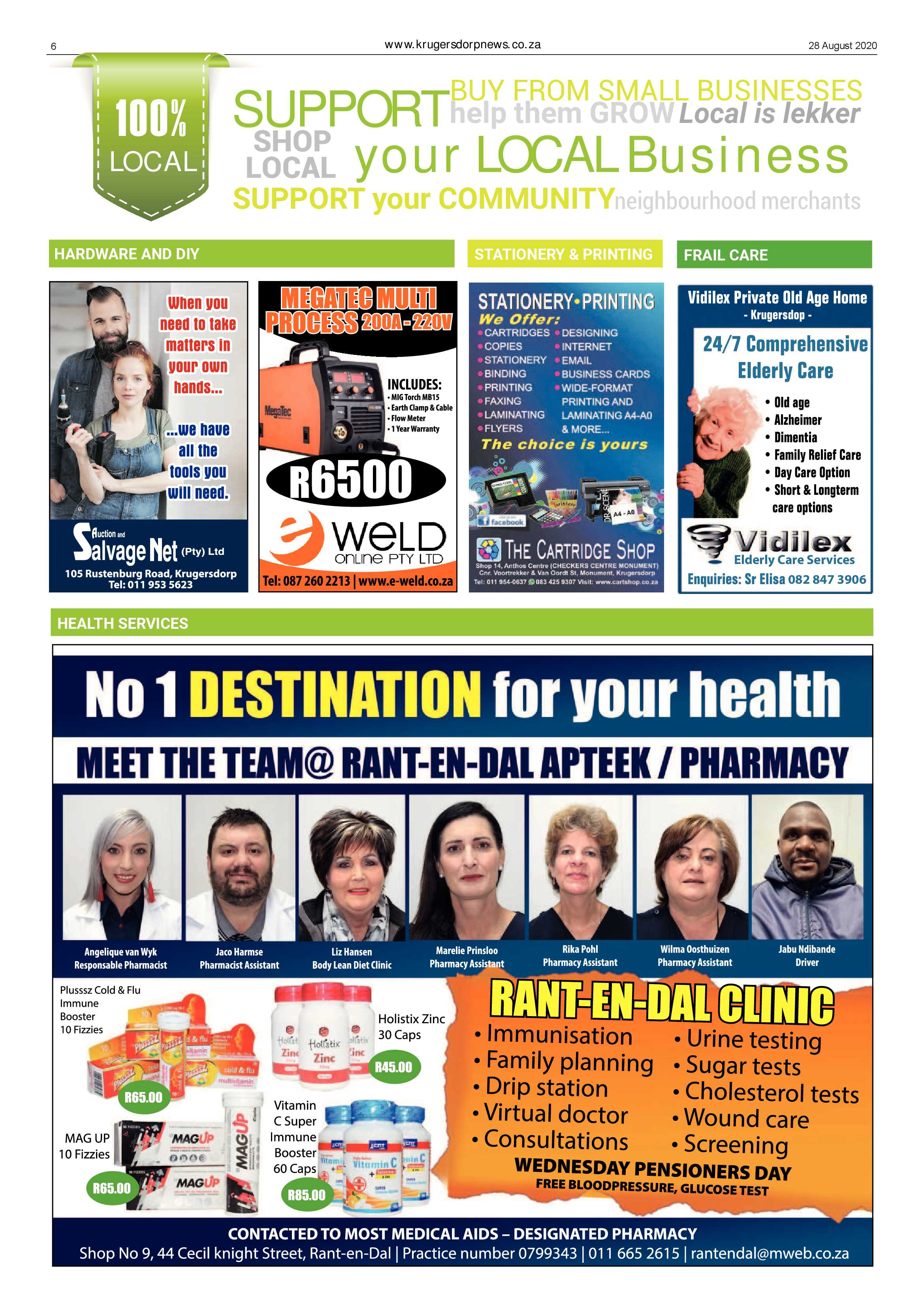 Krugersdorp News 28 August 2020 page 6