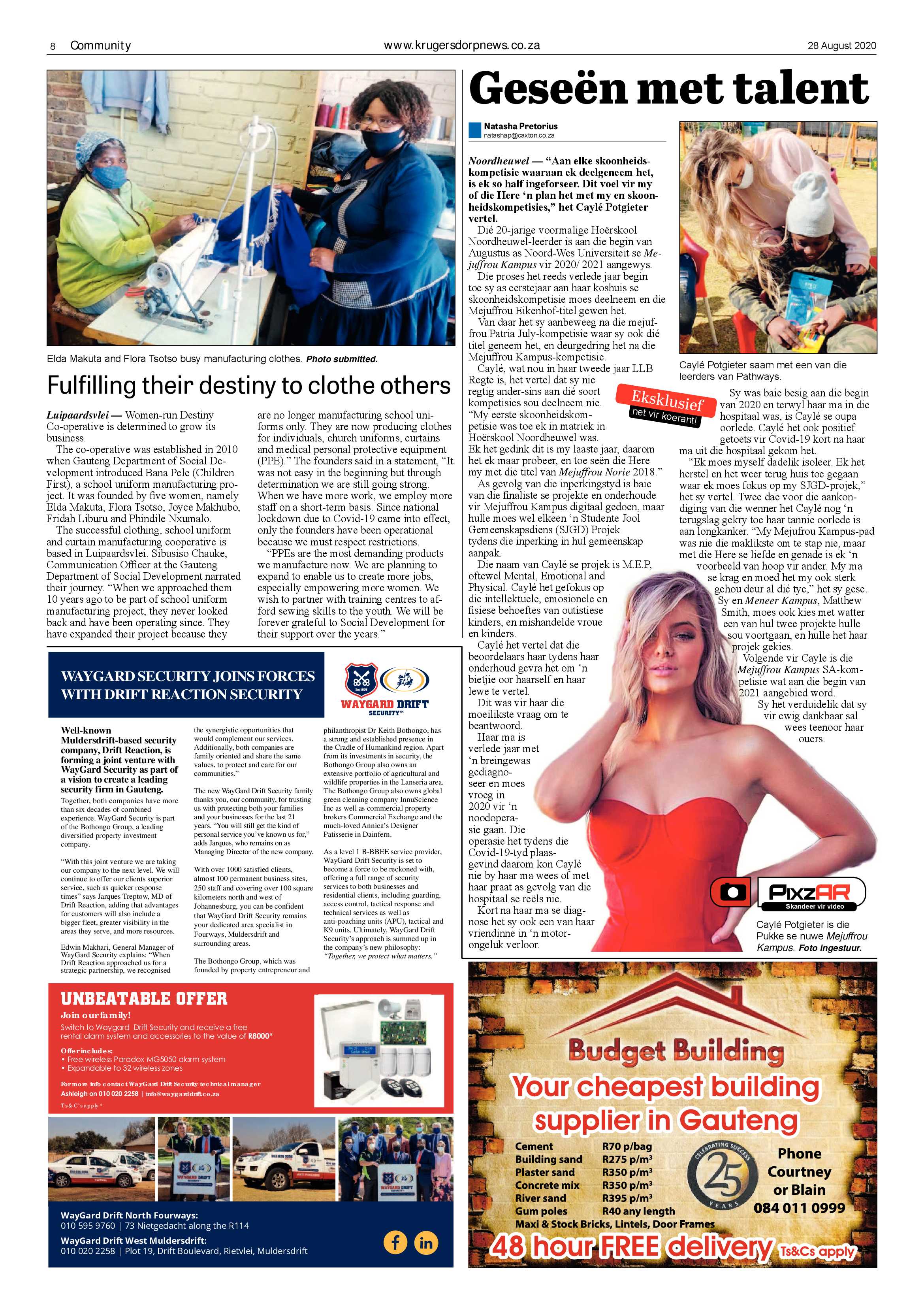 Krugersdorp News 28 August 2020 page 8