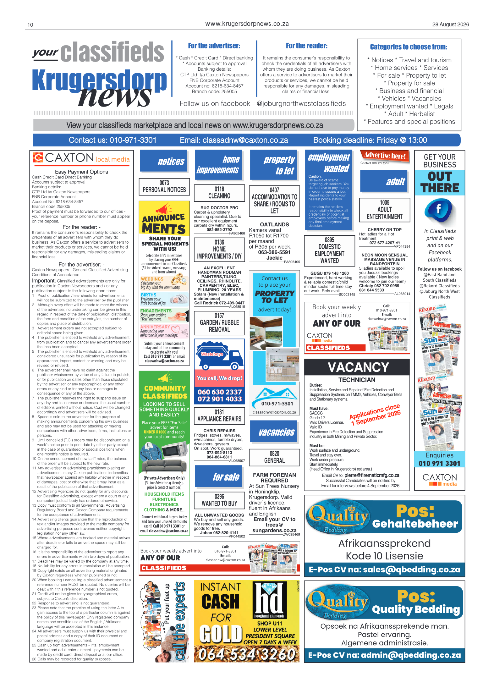 Krugersdorp News 28 August 2026 page 10