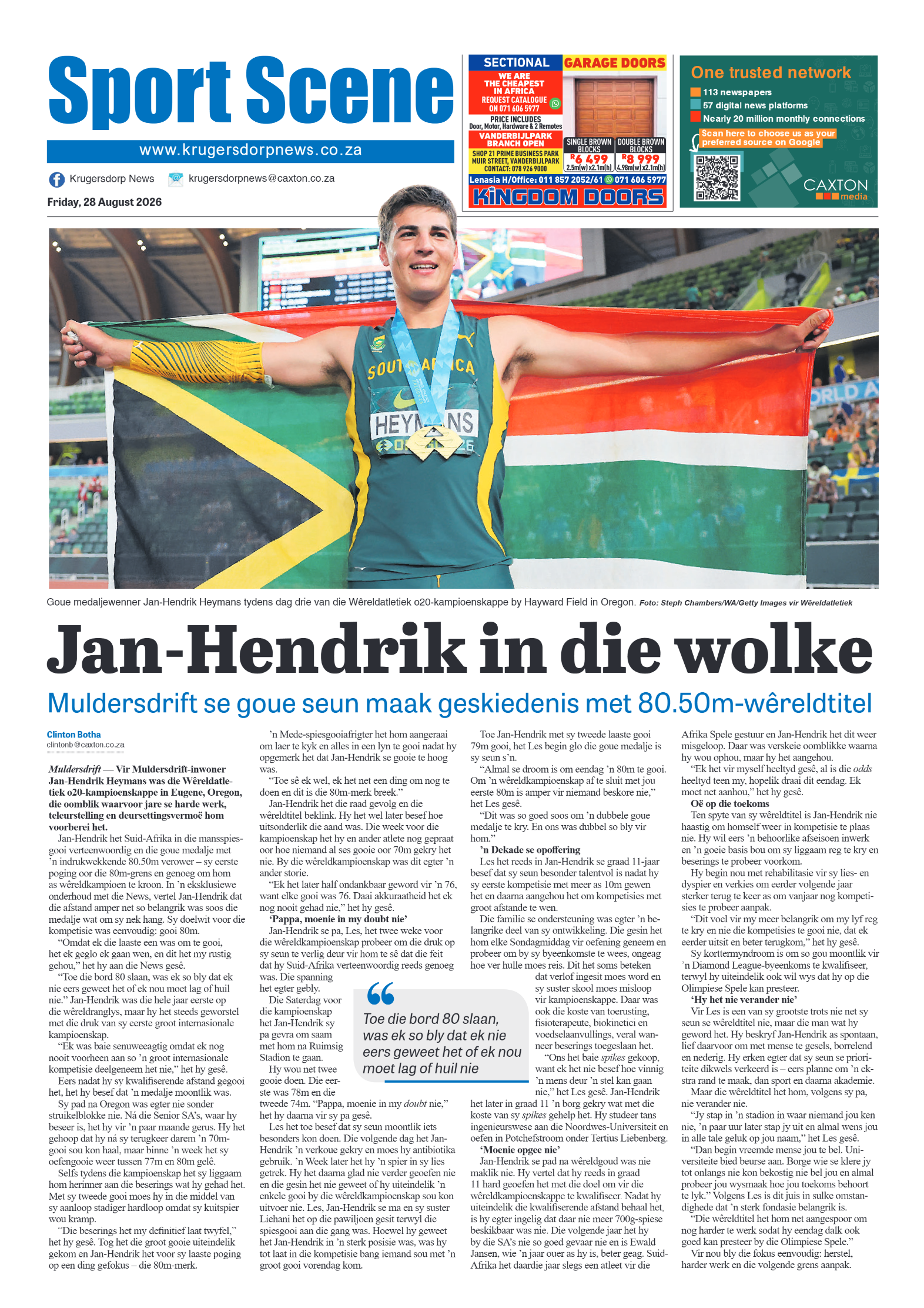 Krugersdorp News 28 August 2026 page 12