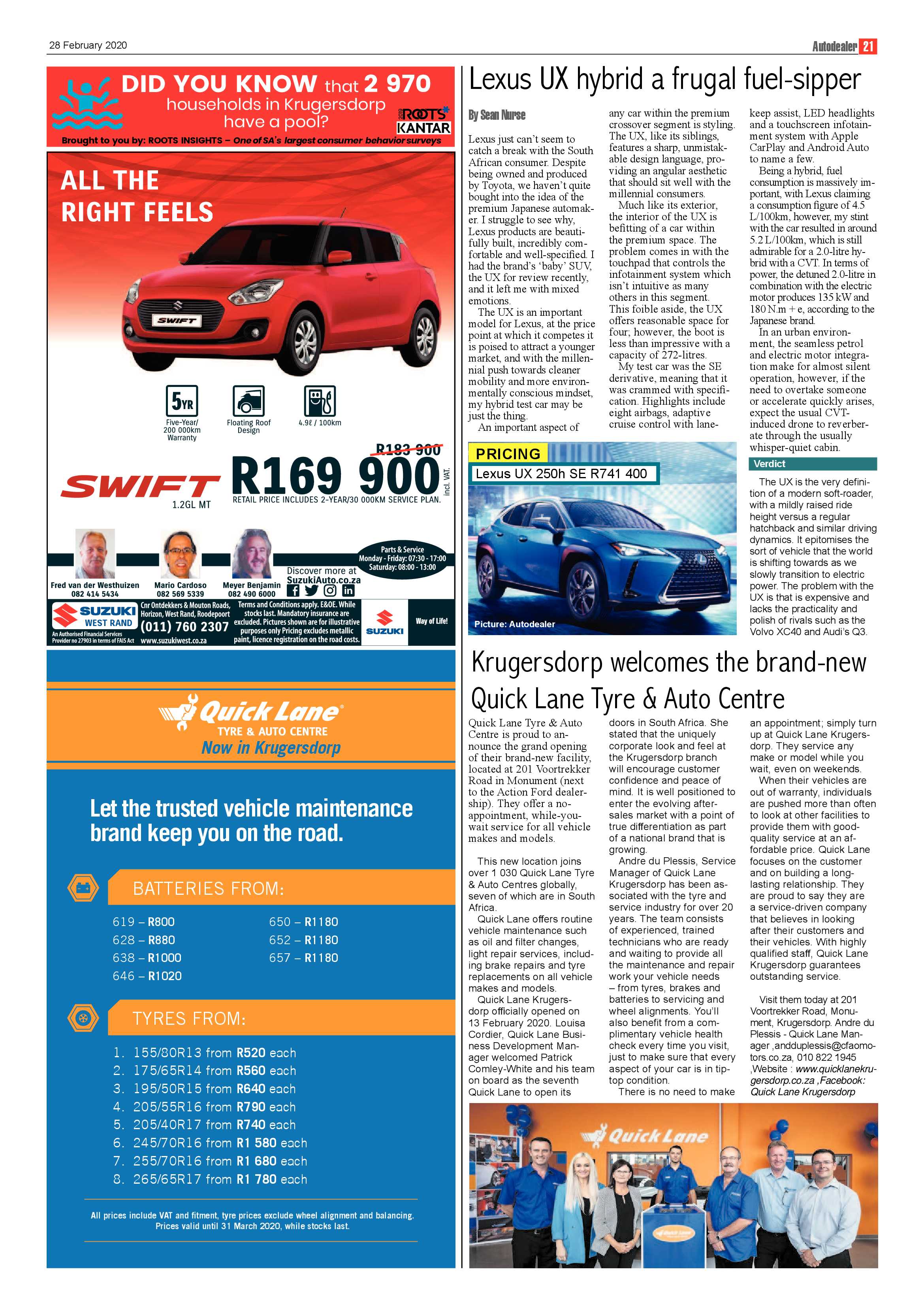 Krugersdorp News 28 February 2020 page 21