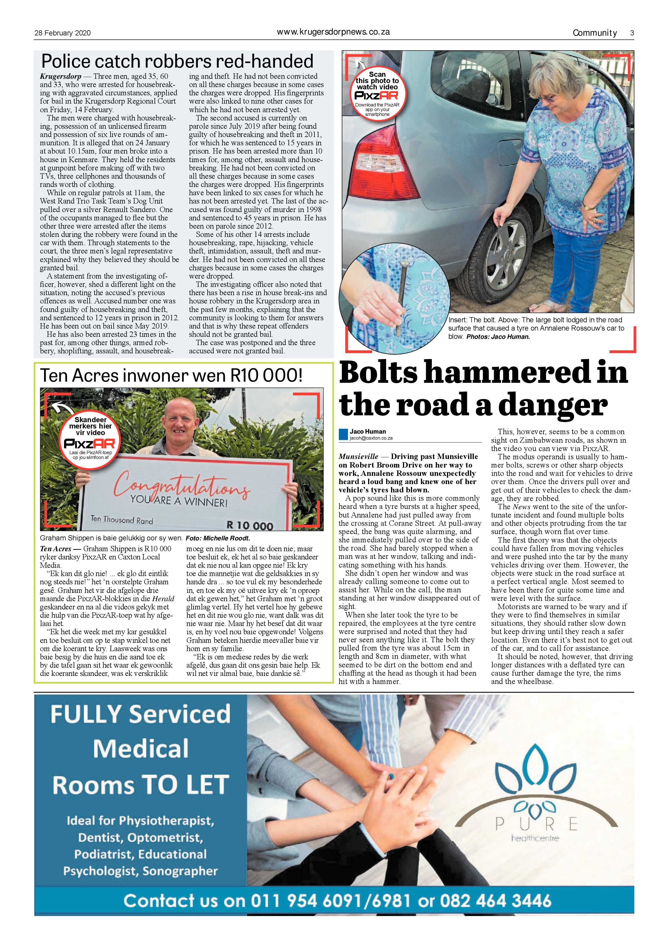 Krugersdorp News 28 February 2020 page 3