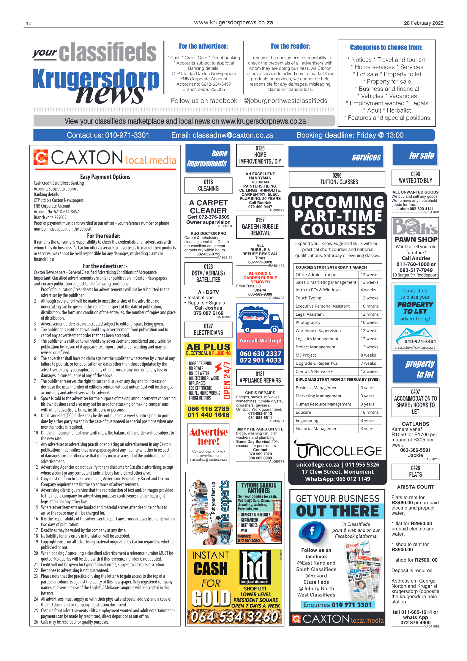 Krugersdorp News 28 February 2025 page 10
