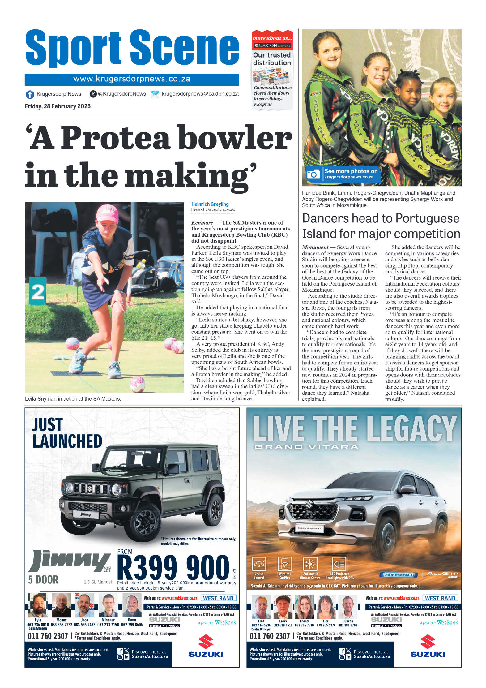 Krugersdorp News 28 February 2025 page 12