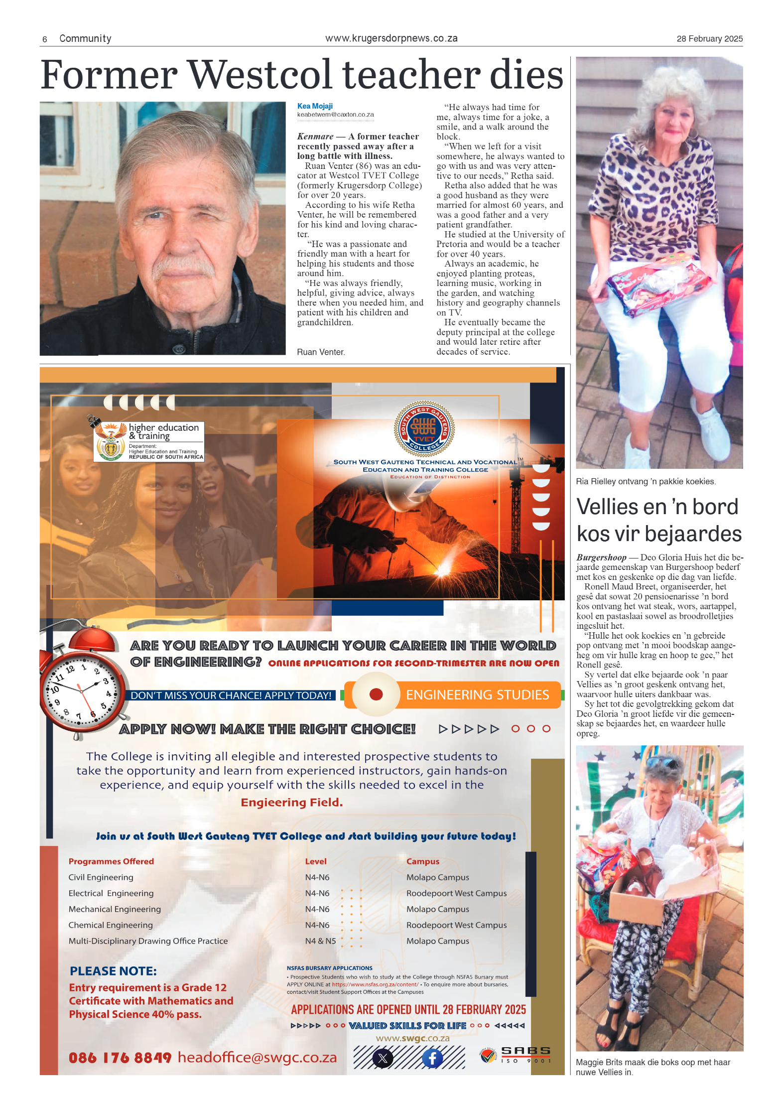 Krugersdorp News 28 February 2025 page 6