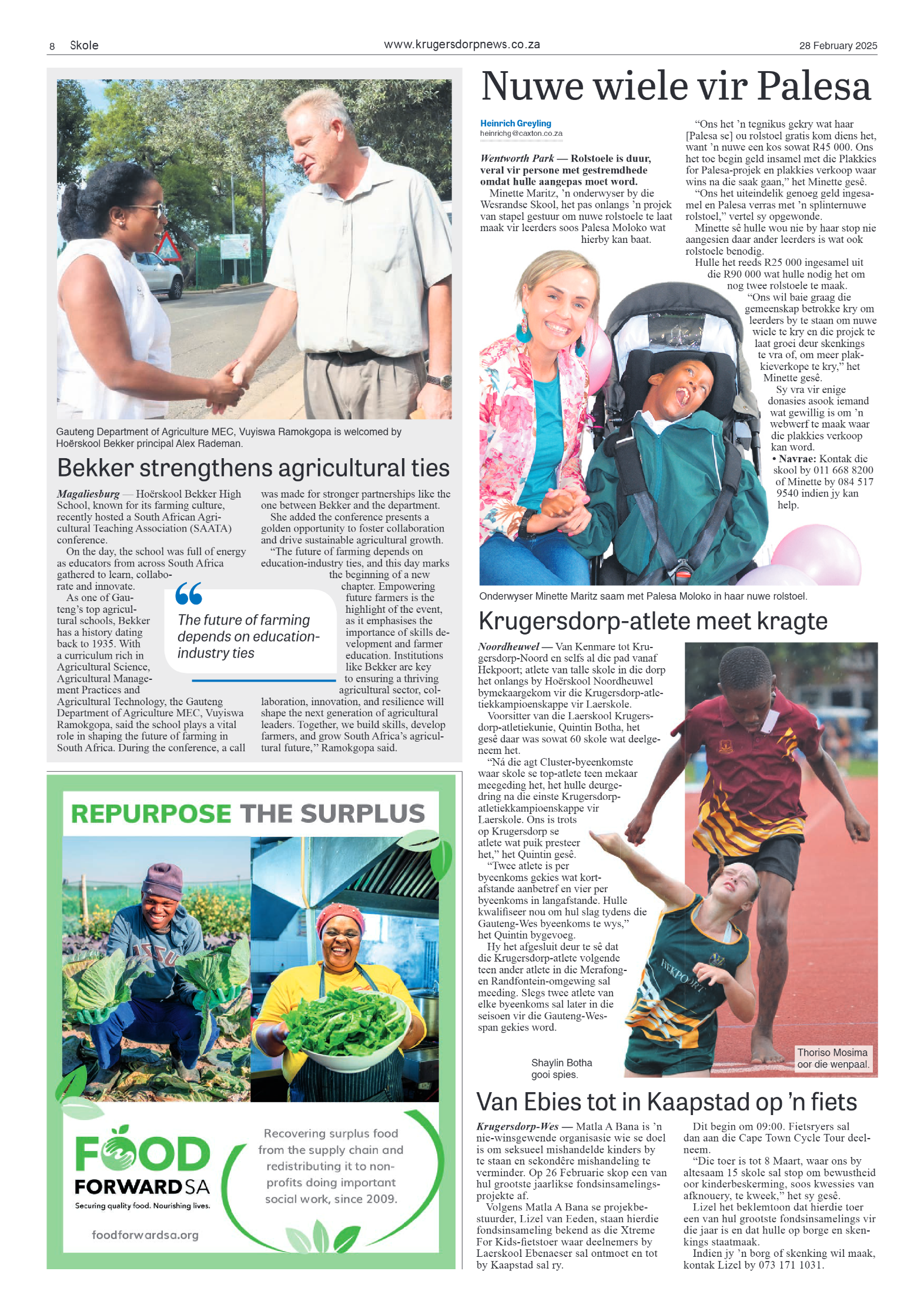 Krugersdorp News 28 February 2025 page 8