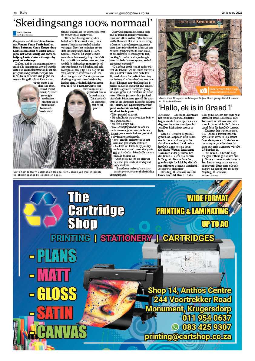 Krugersdorp News 28 January 2022 page 10