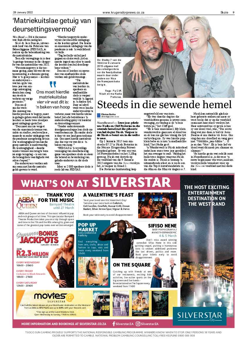 Krugersdorp News 28 January 2022 page 9