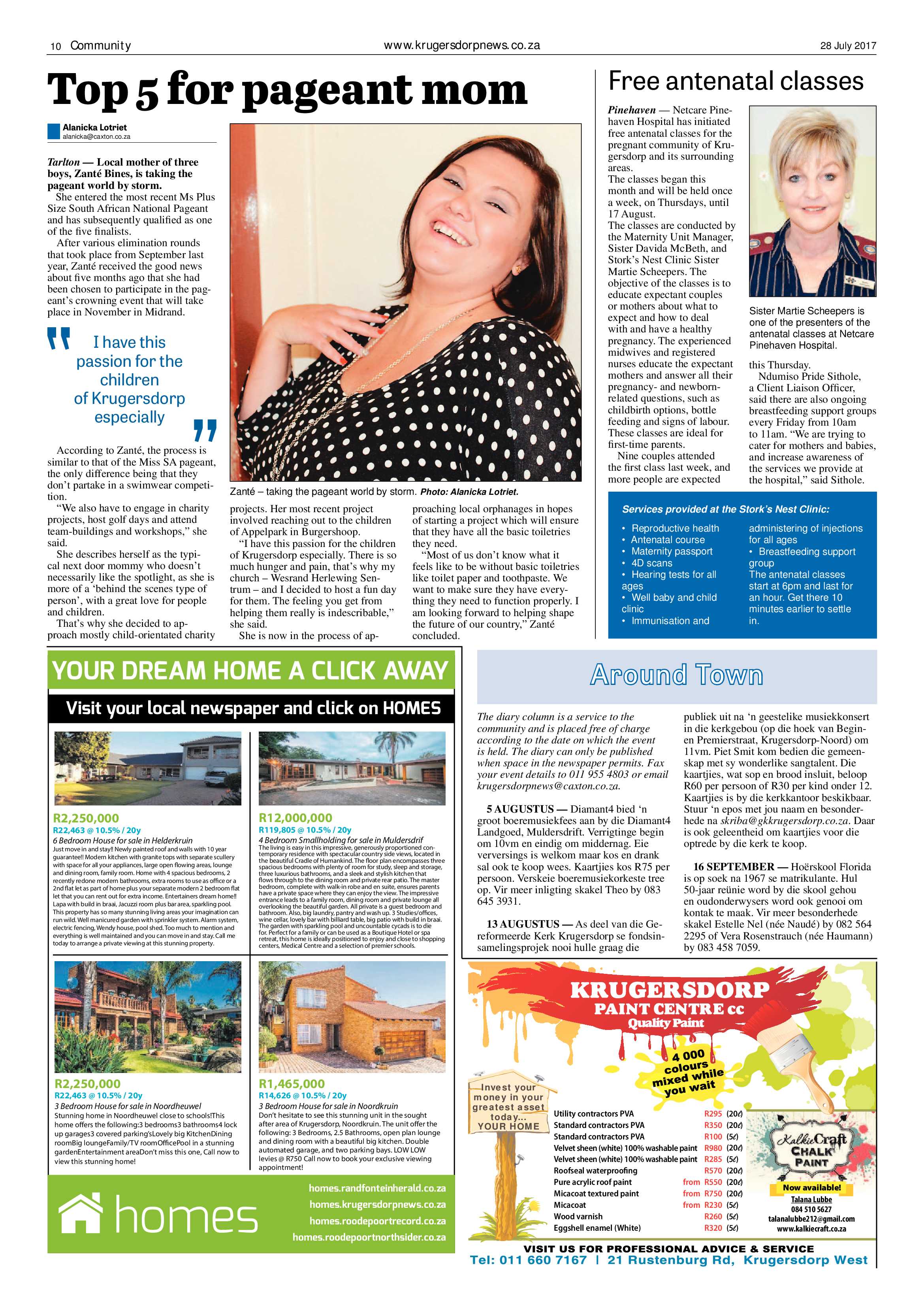 Krugersdorp News 28 July 2017 page 10