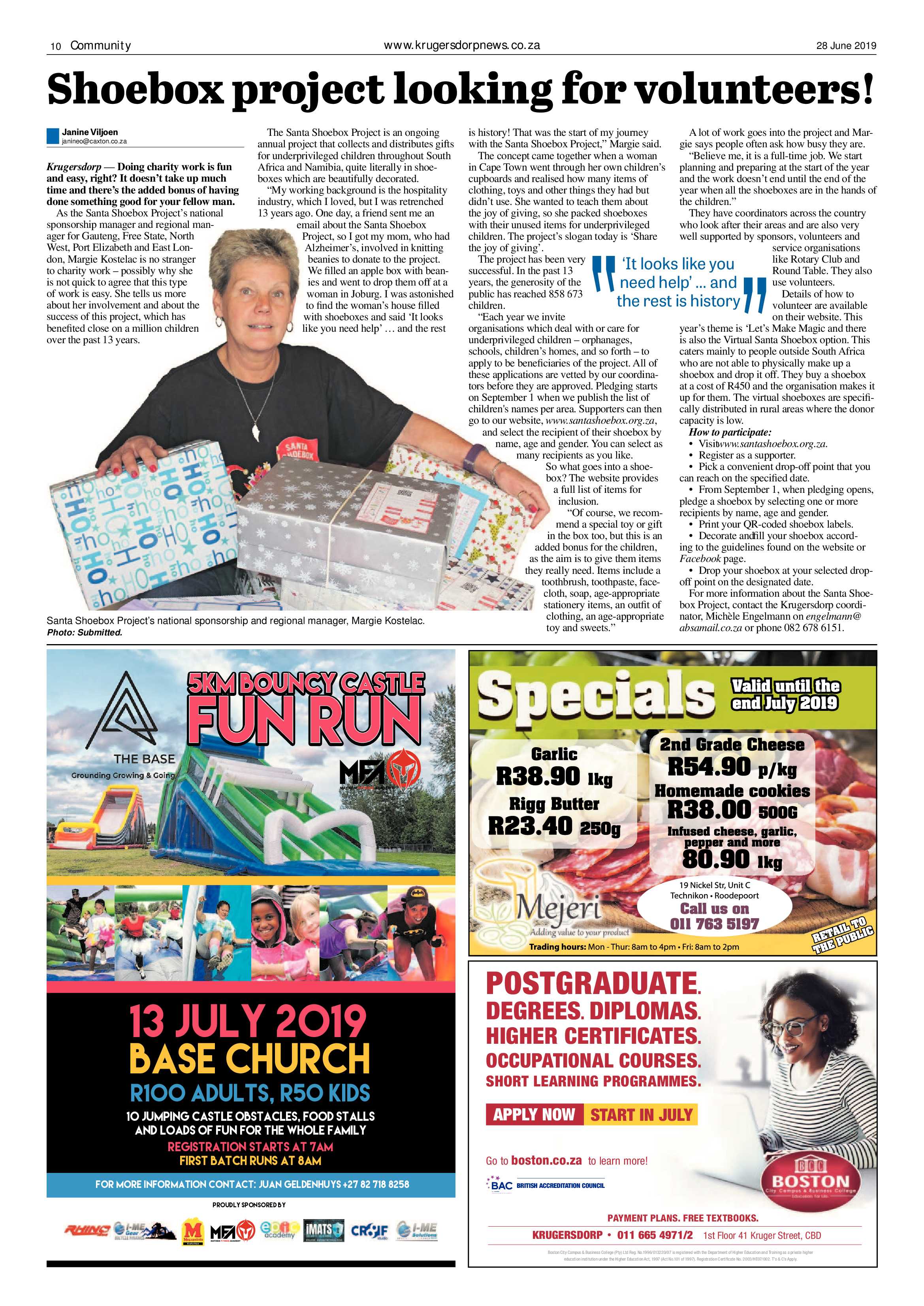 Krugersdorp News 28 June 2019 page 10