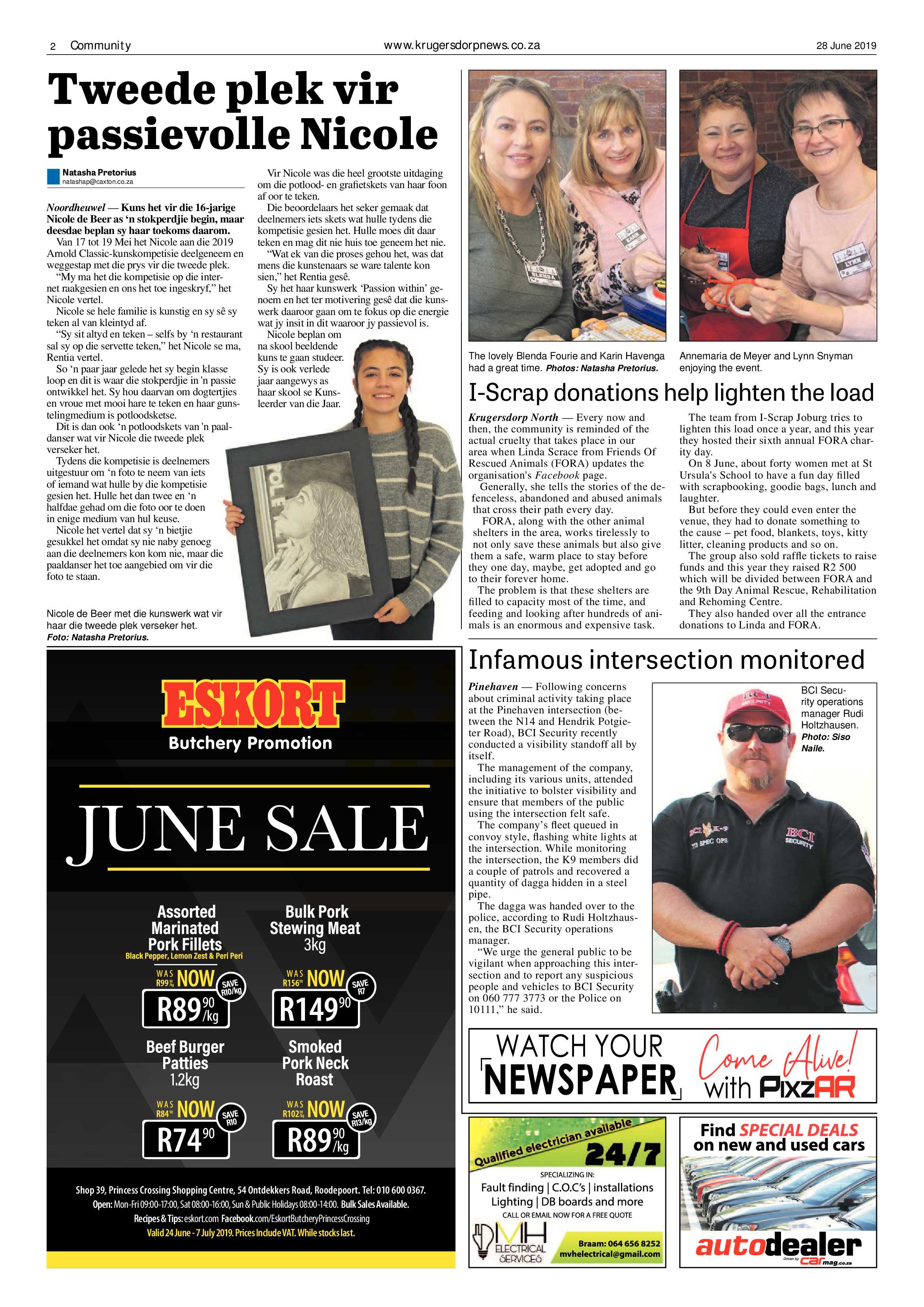Krugersdorp News 28 June 2019 page 2