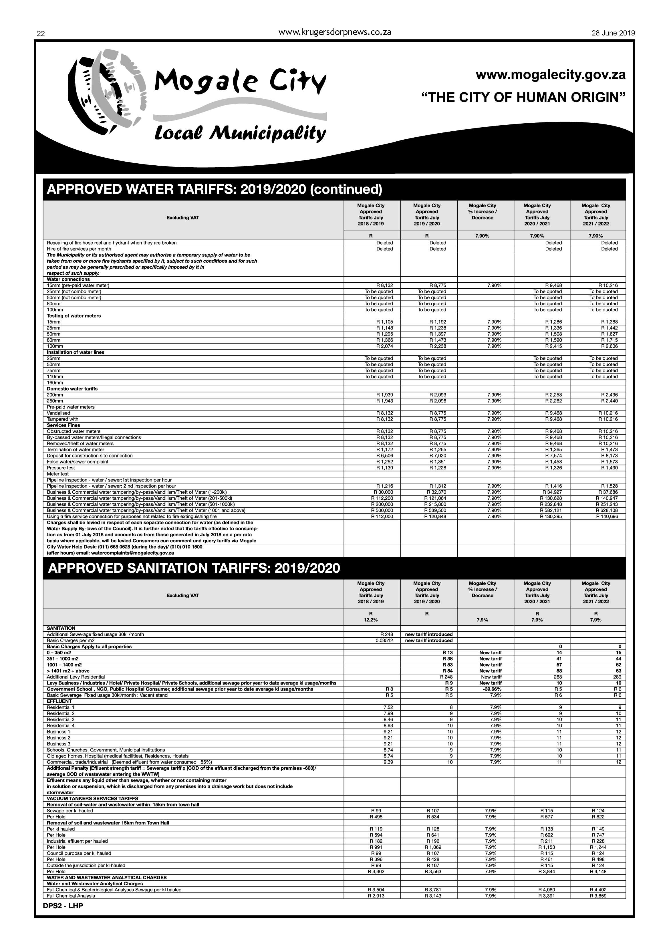 Krugersdorp News 28 June 2019 page 22