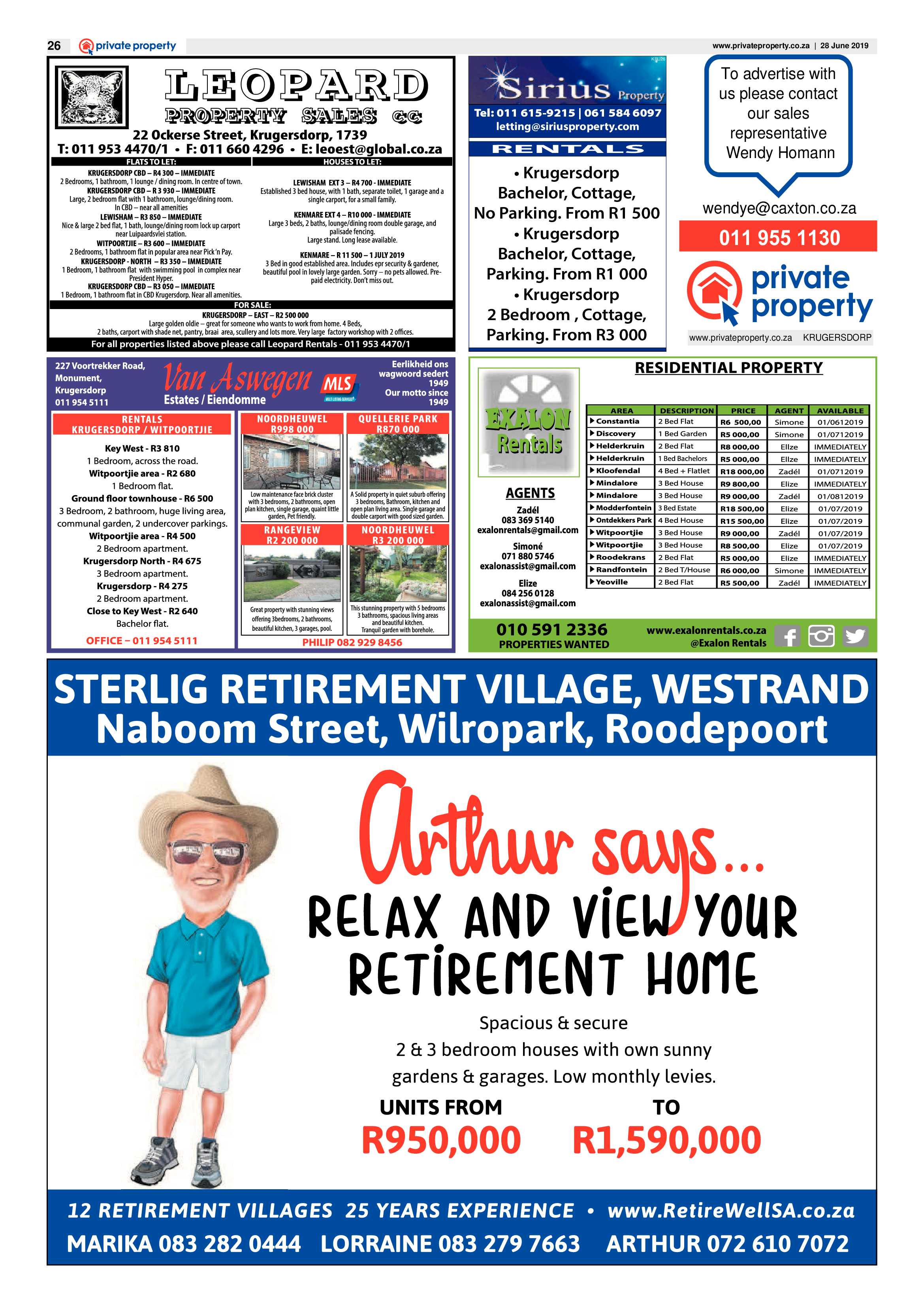 Krugersdorp News 28 June 2019 page 26