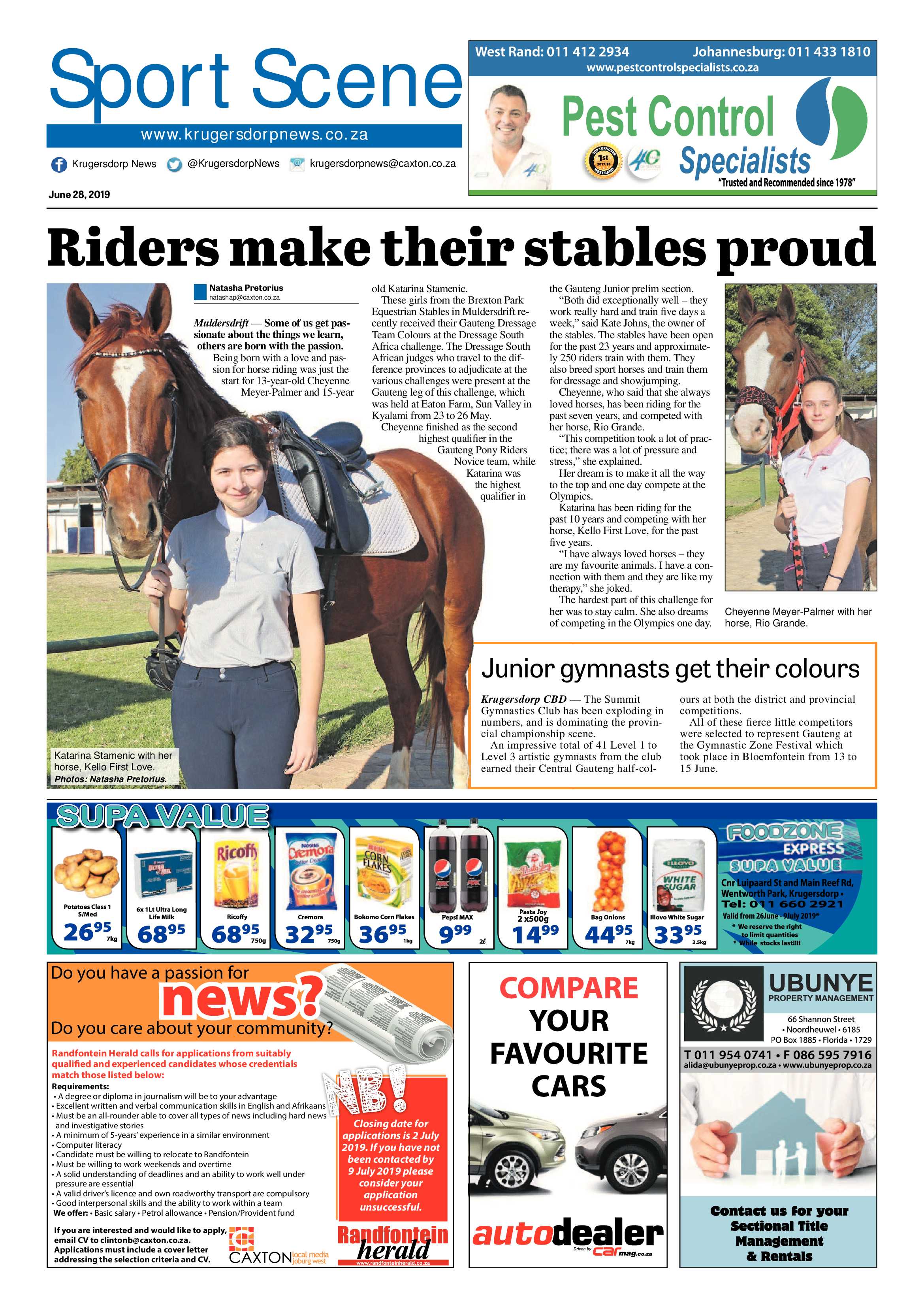 Krugersdorp News 28 June 2019 page 32