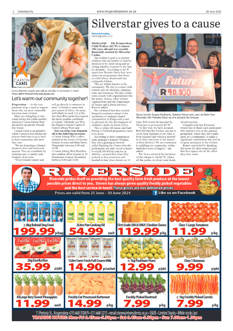 Krugersdorp News 28 June 2024 page 2