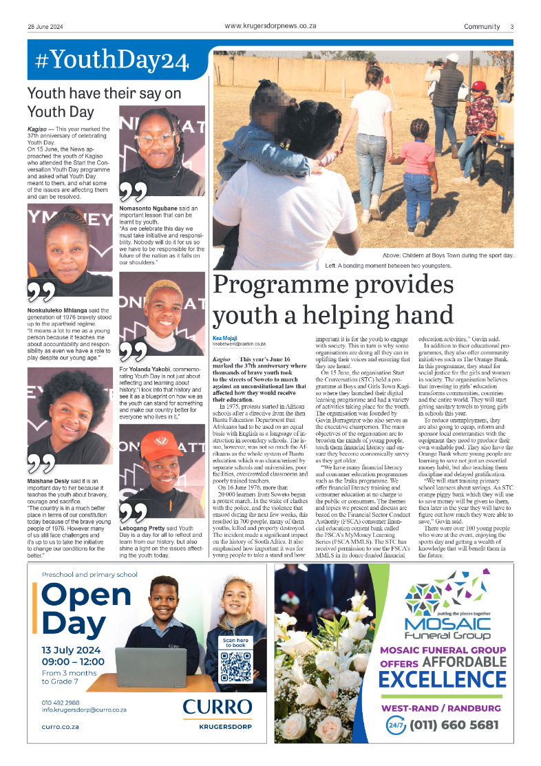 Krugersdorp News 28 June 2024 page 3