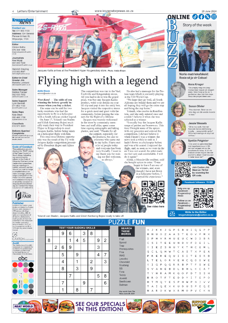 Krugersdorp News 28 June 2024 page 4