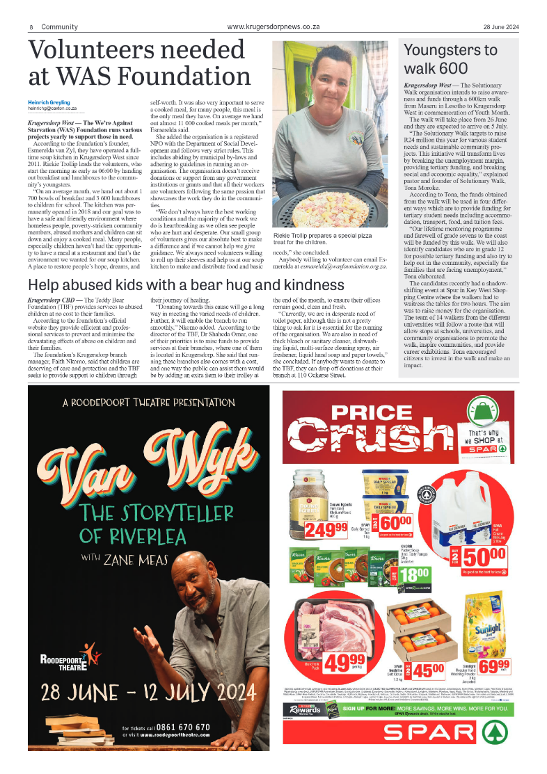 Krugersdorp News 28 June 2024 page 8