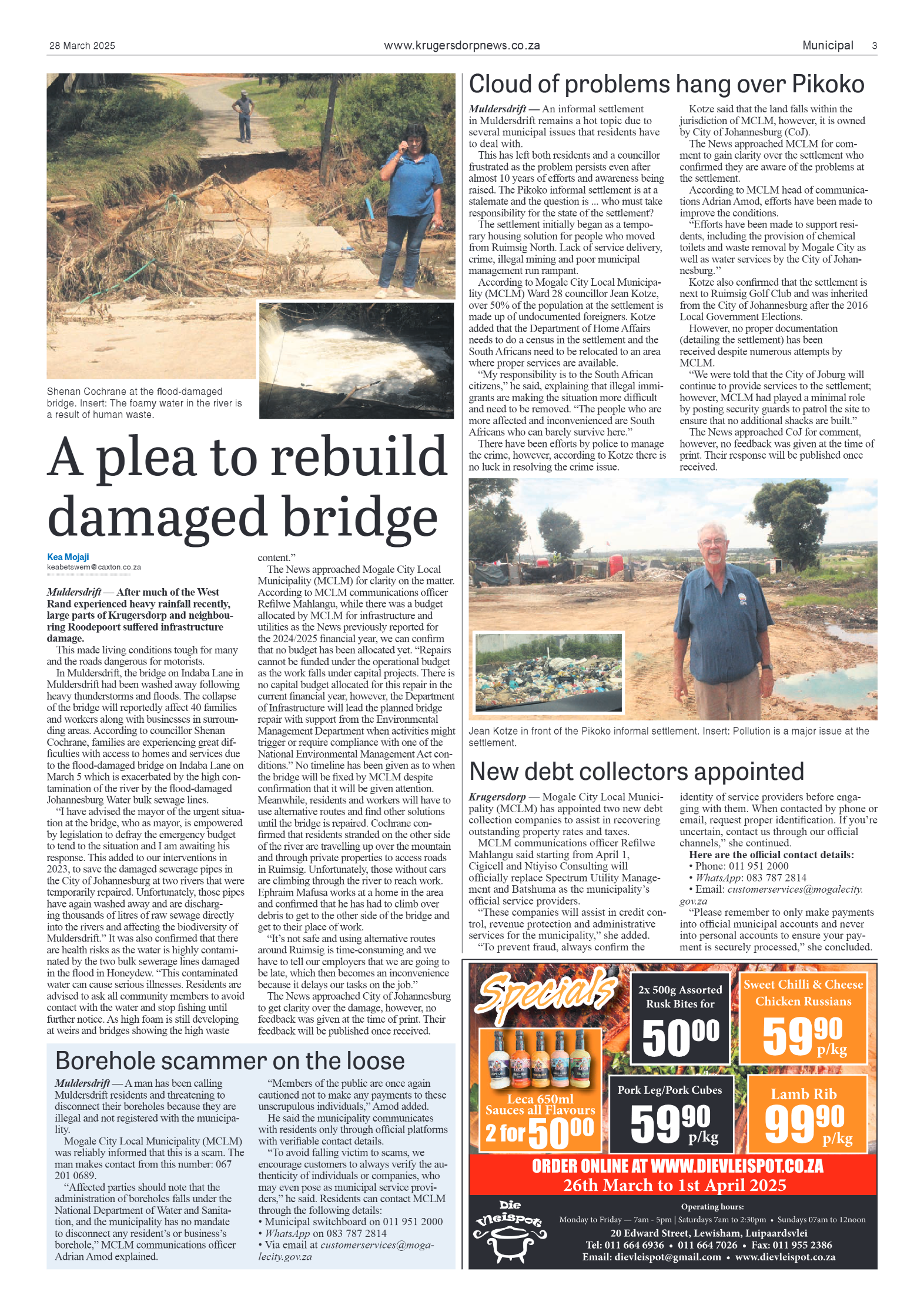 Krugersdorp News 28 March 2025 page 3