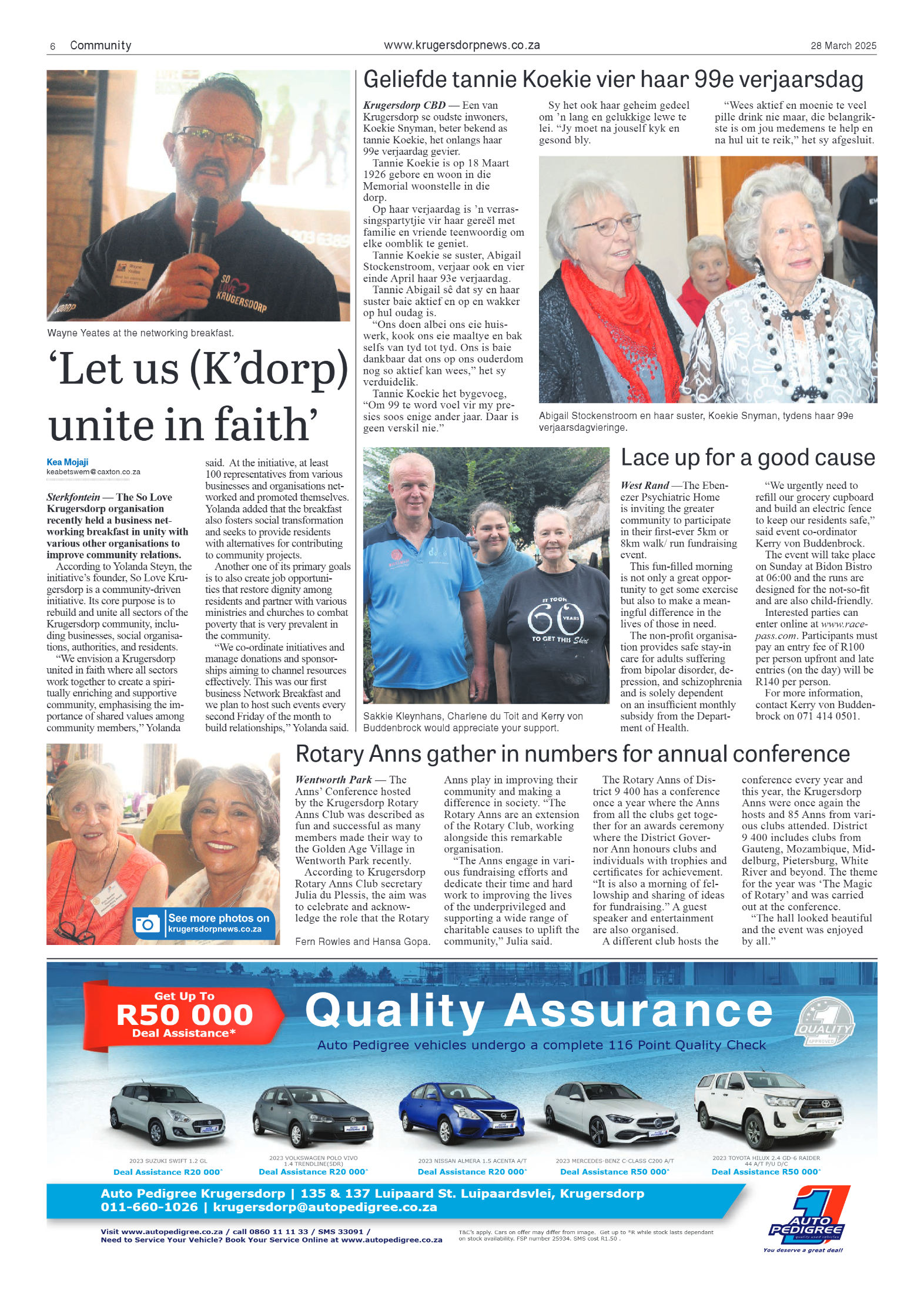 Krugersdorp News 28 March 2025 page 6