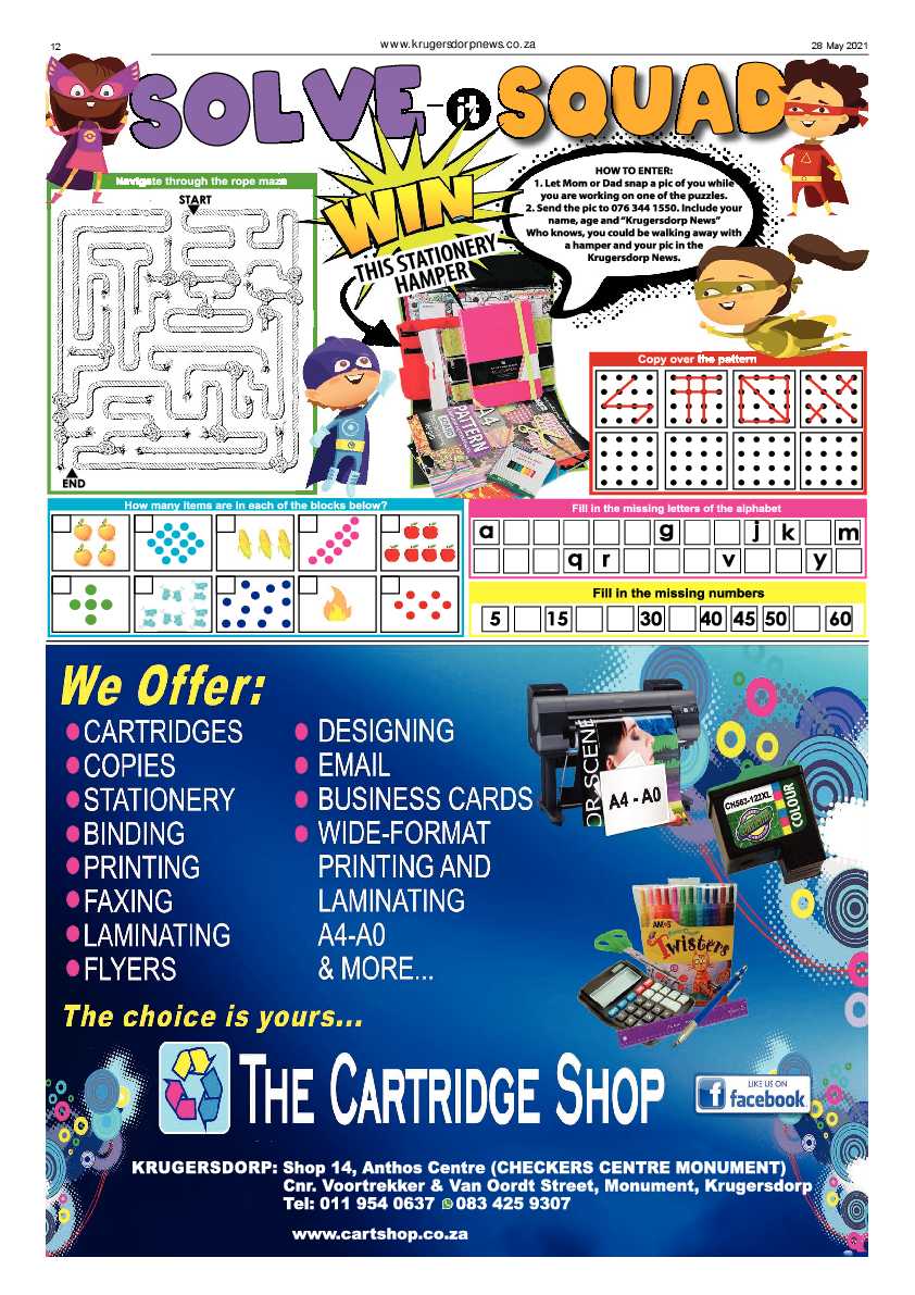 Krugersdorp News 28 May 2021 page 12