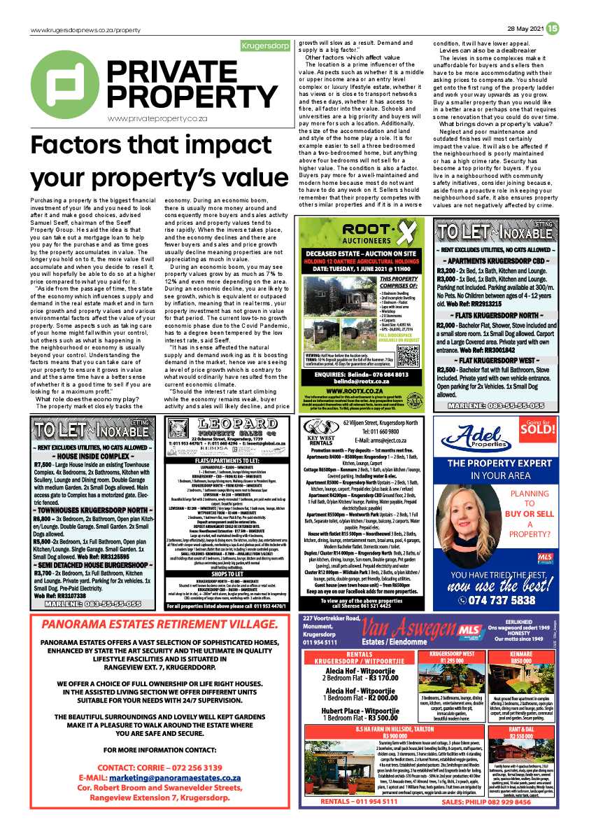 Krugersdorp News 28 May 2021 page 15
