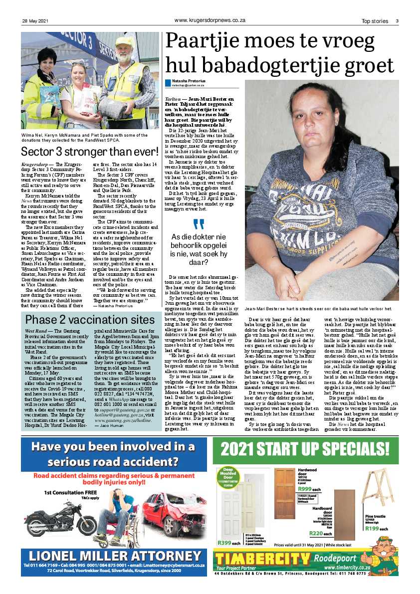 Krugersdorp News 28 May 2021 page 3