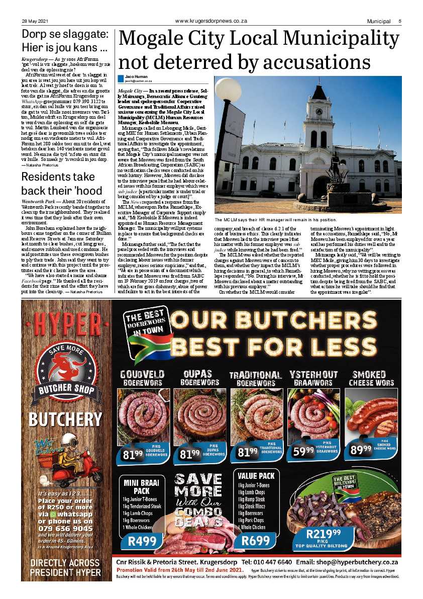 Krugersdorp News 28 May 2021 page 5