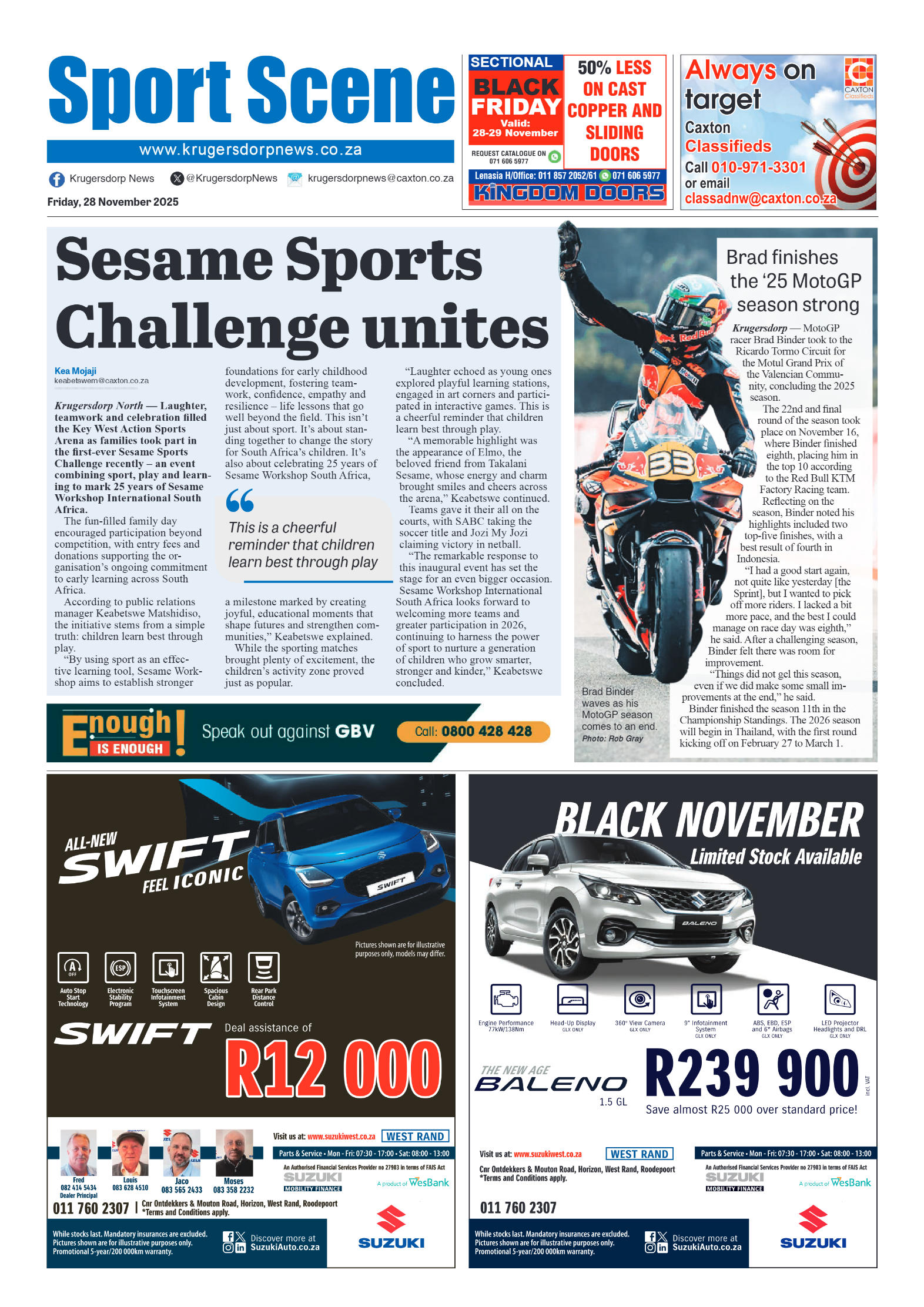 Krugersdorp News 28 November 2025 page 10