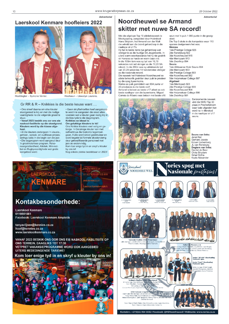 Krugersdorp News 28 October 2022 page 10