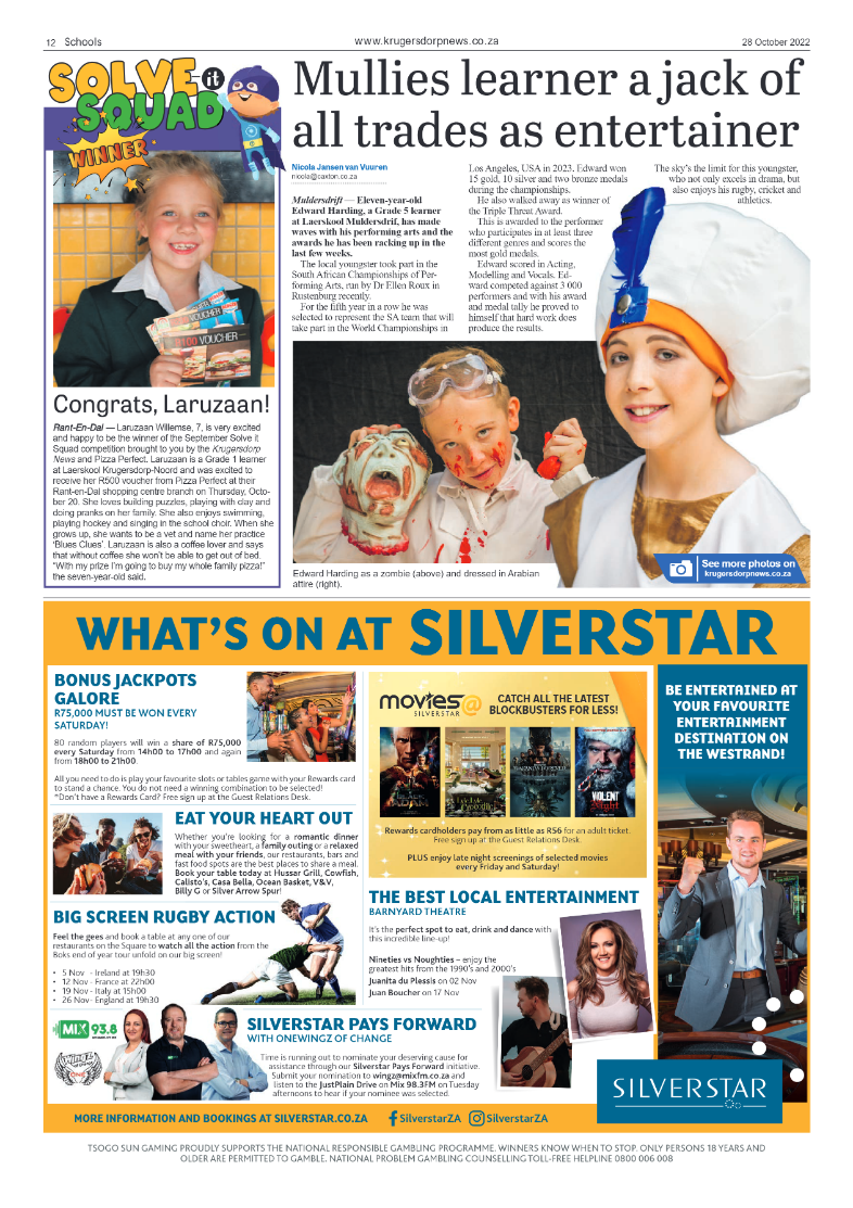 Krugersdorp News 28 October 2022 page 12