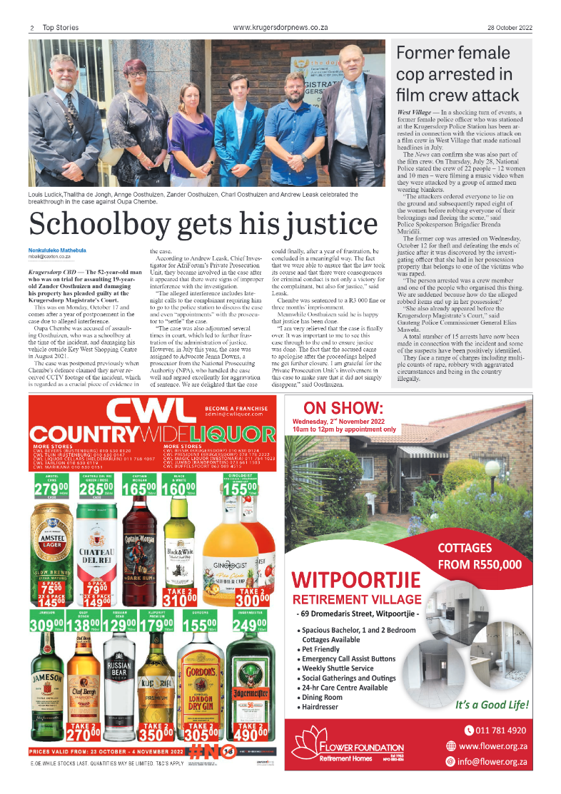 Krugersdorp News 28 October 2022 page 2
