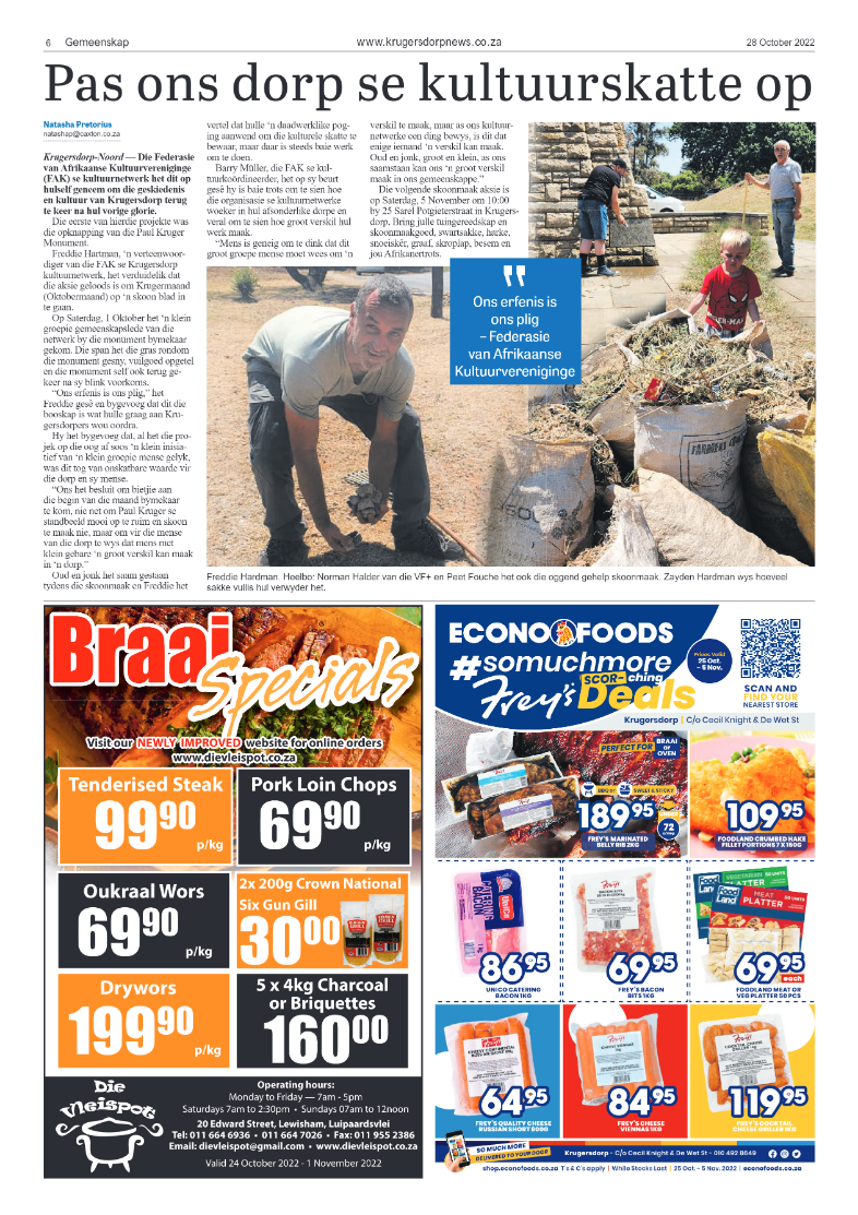 Krugersdorp News 28 October 2022 page 6