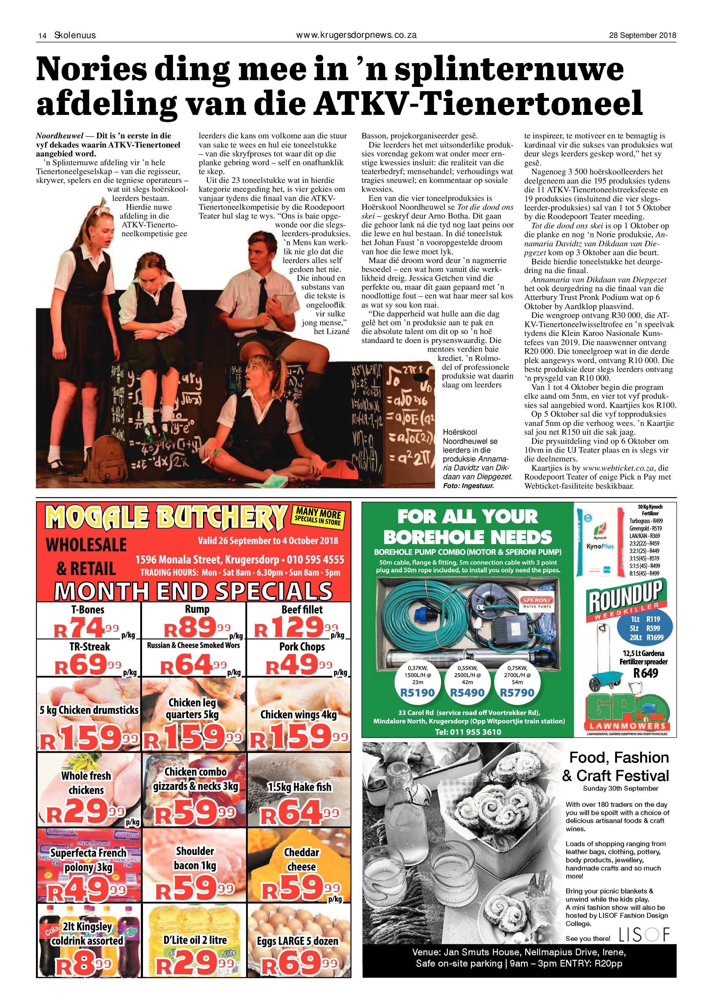 Krugersdorp News 28 September 2018 page 14