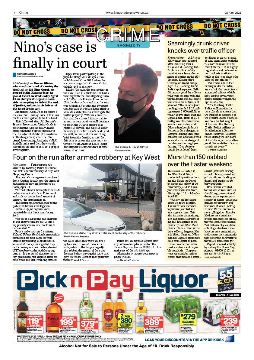 Krugersdorp News 29 April 2022 page 6