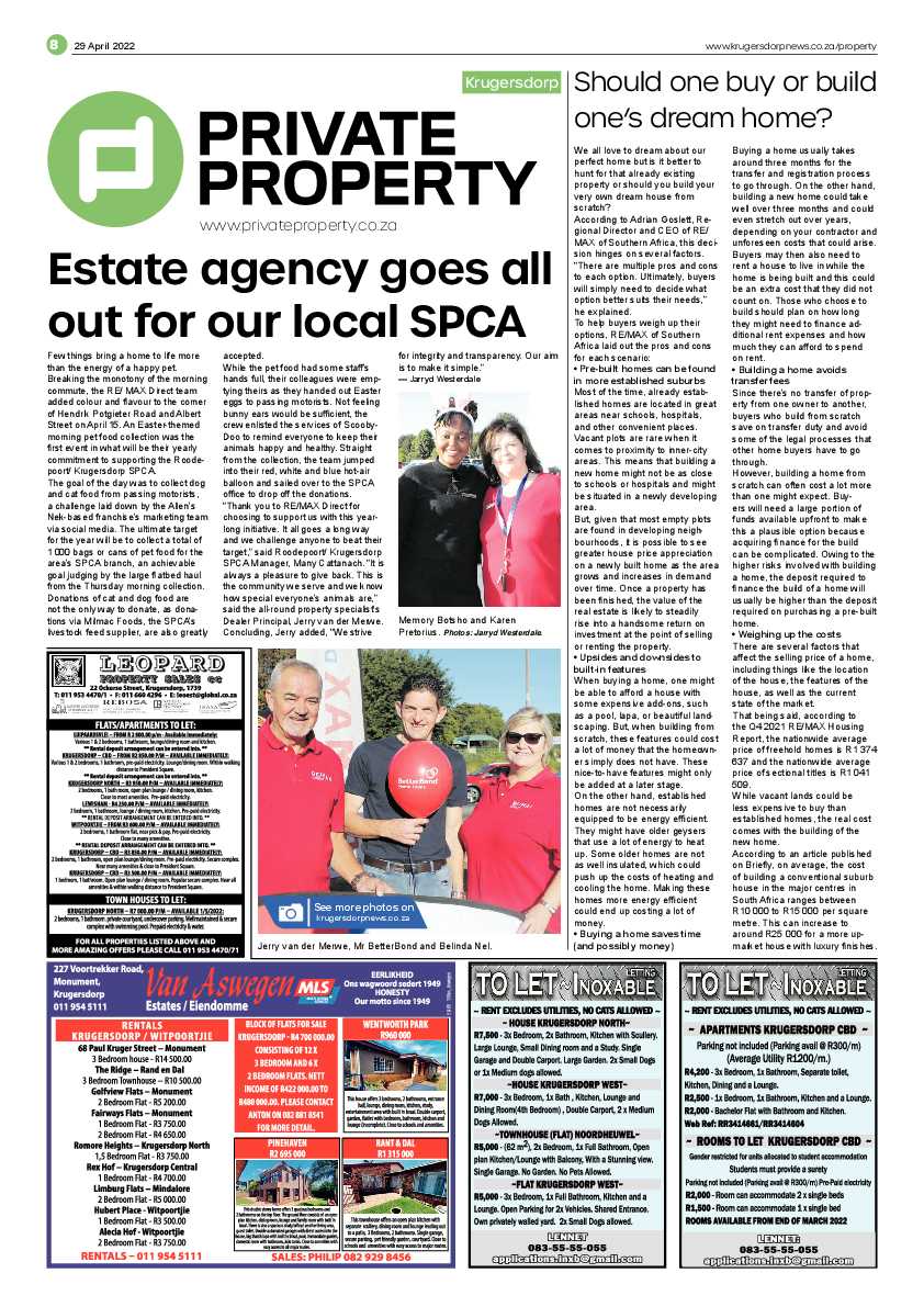 Krugersdorp News 29 April 2022 page 8