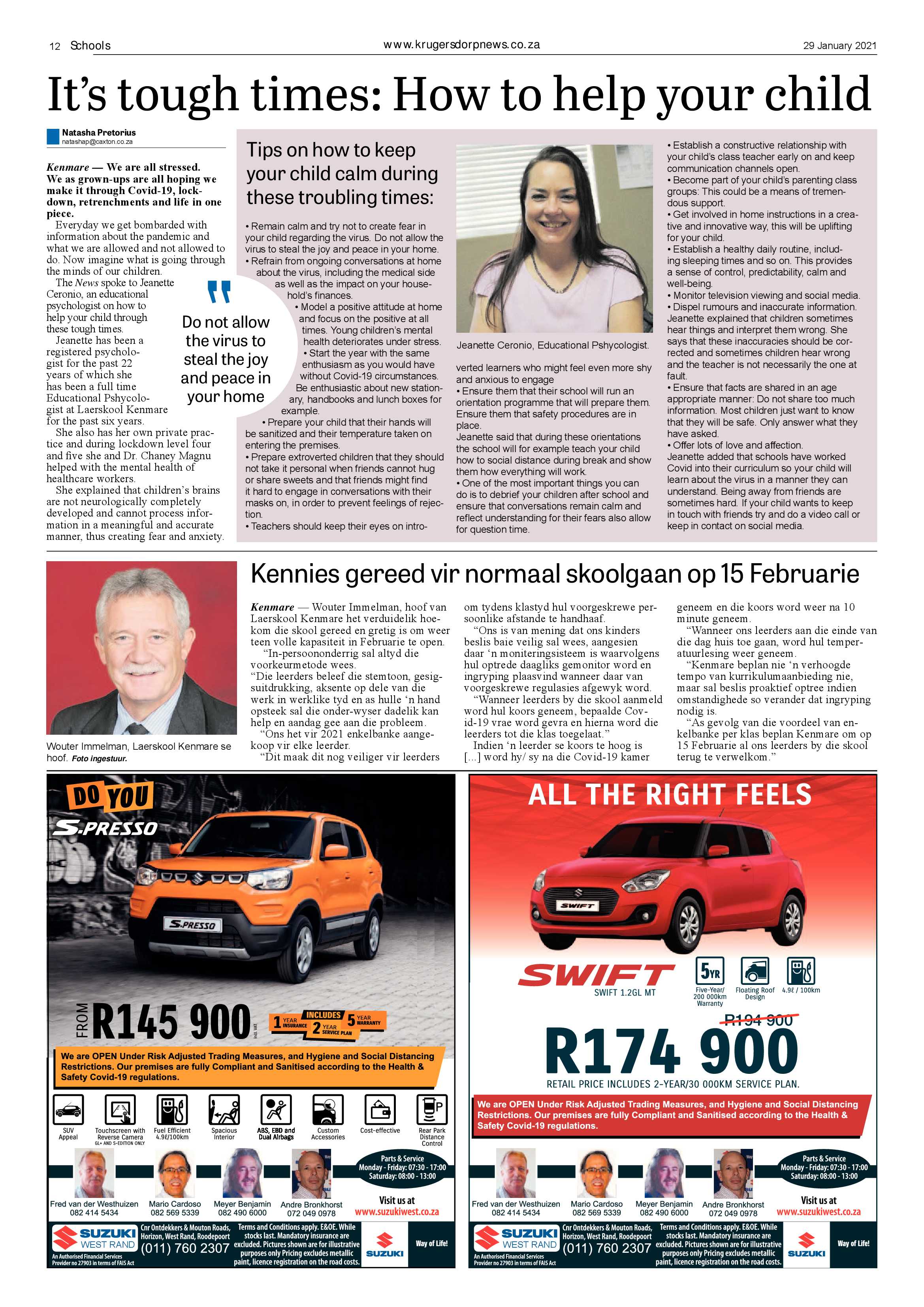Krugersdorp News 29 January 2021 page 12