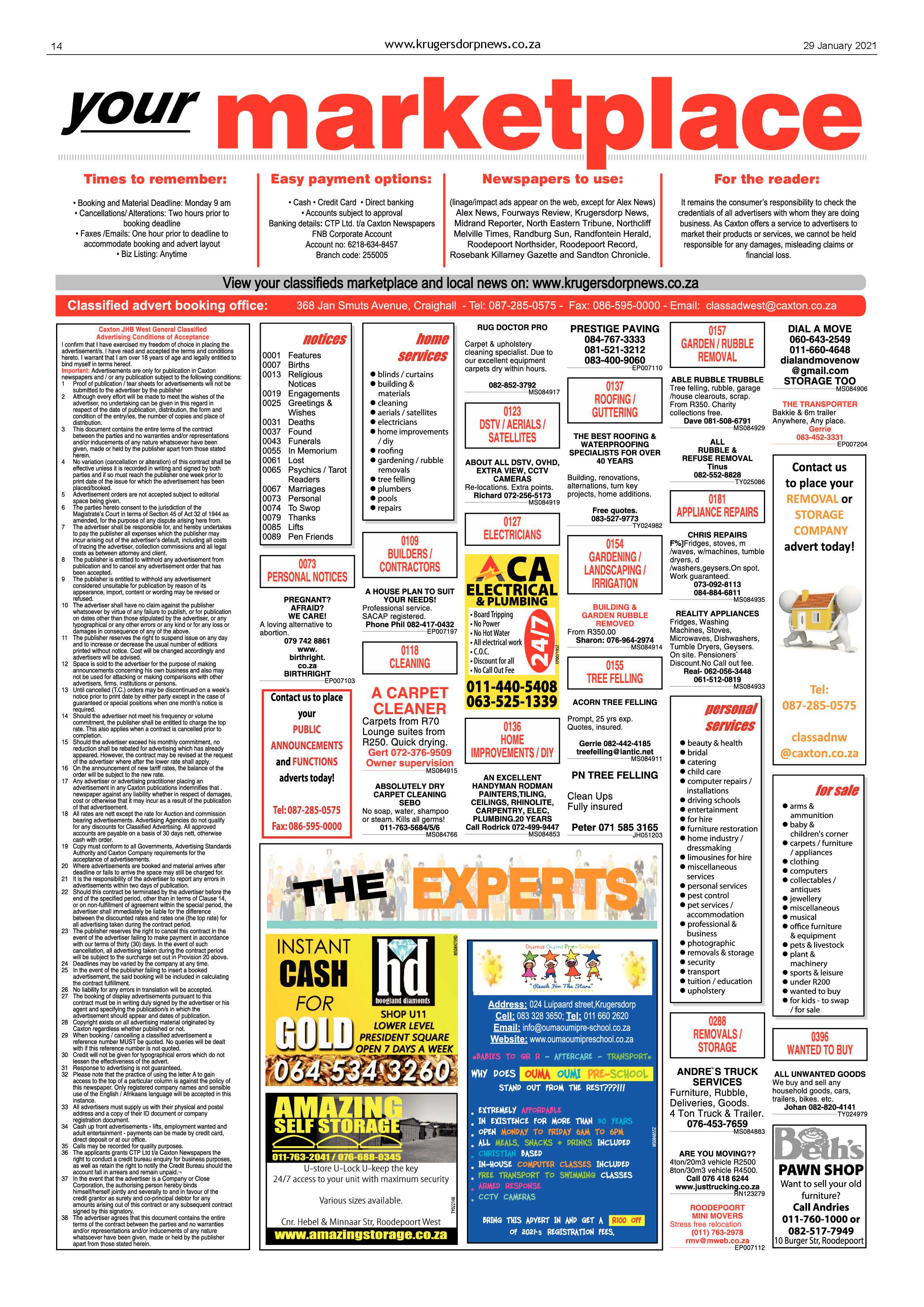 Krugersdorp News 29 January 2021 page 14