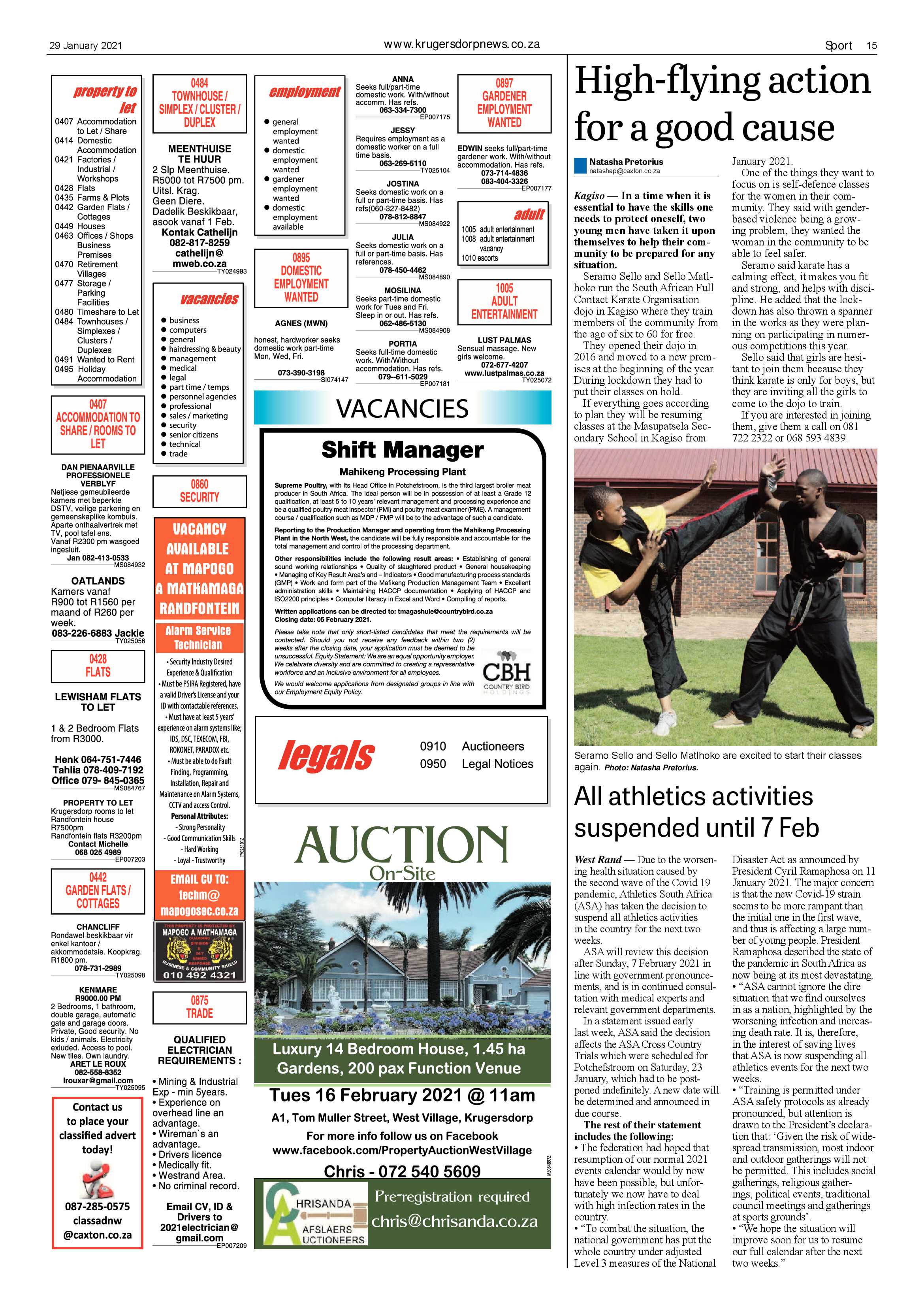 Krugersdorp News 29 January 2021 page 15