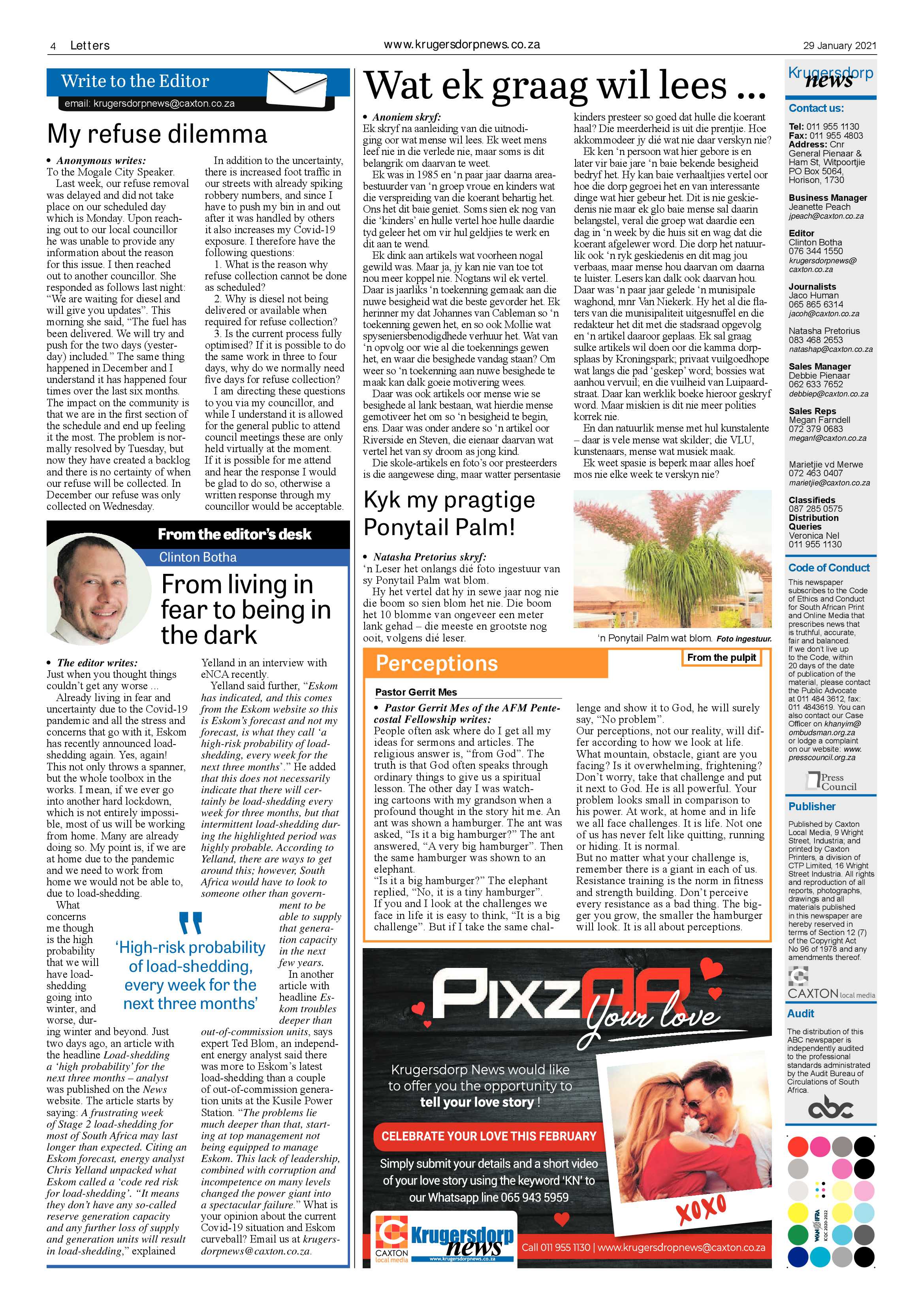 Krugersdorp News 29 January 2021 page 4