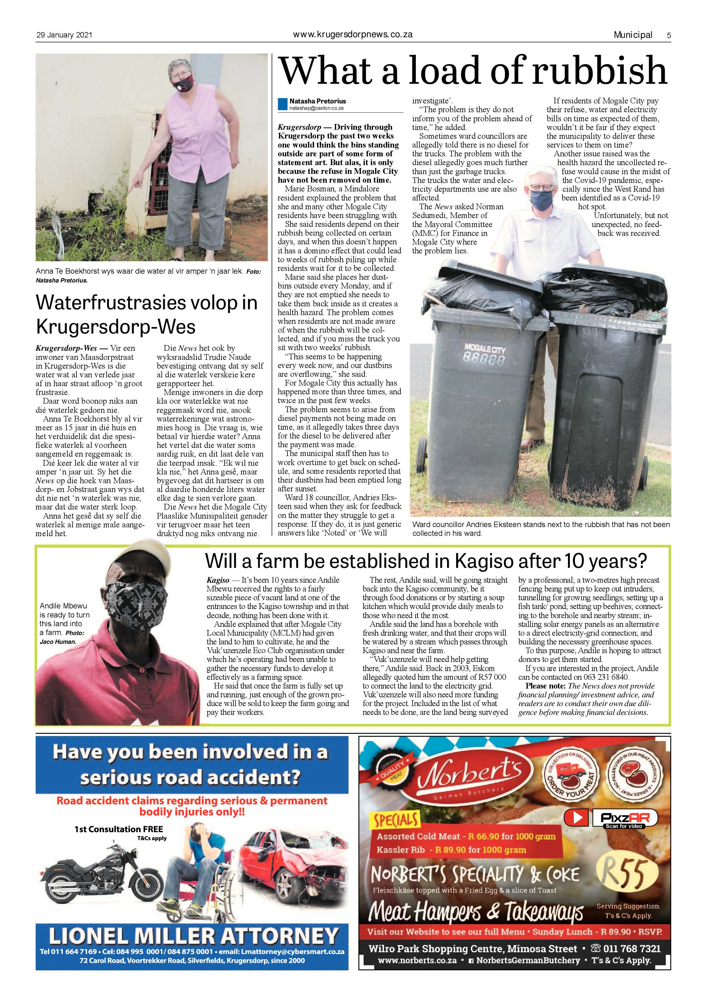 Krugersdorp News 29 January 2021 page 5